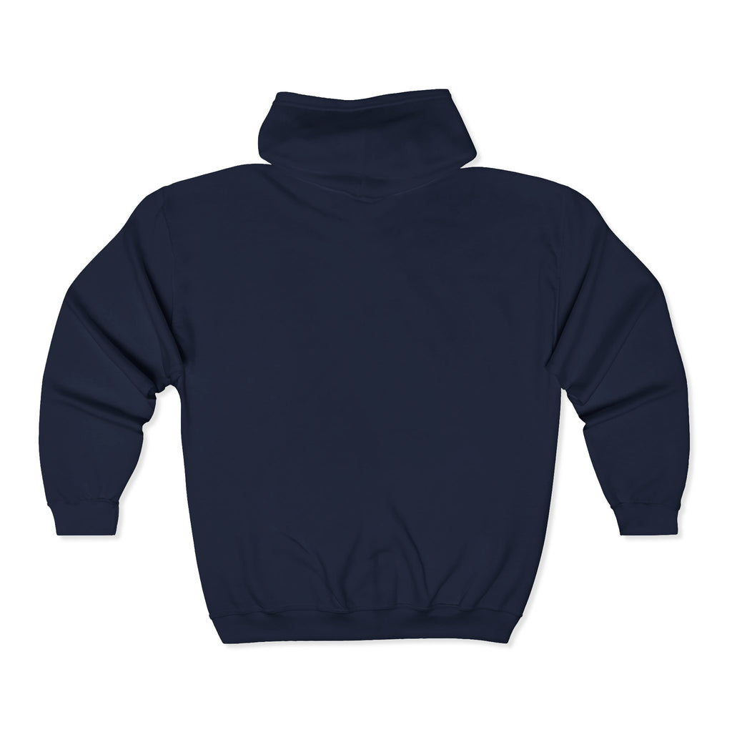 Cozy Unisex Full Zip Hoodie for Casual Comfort