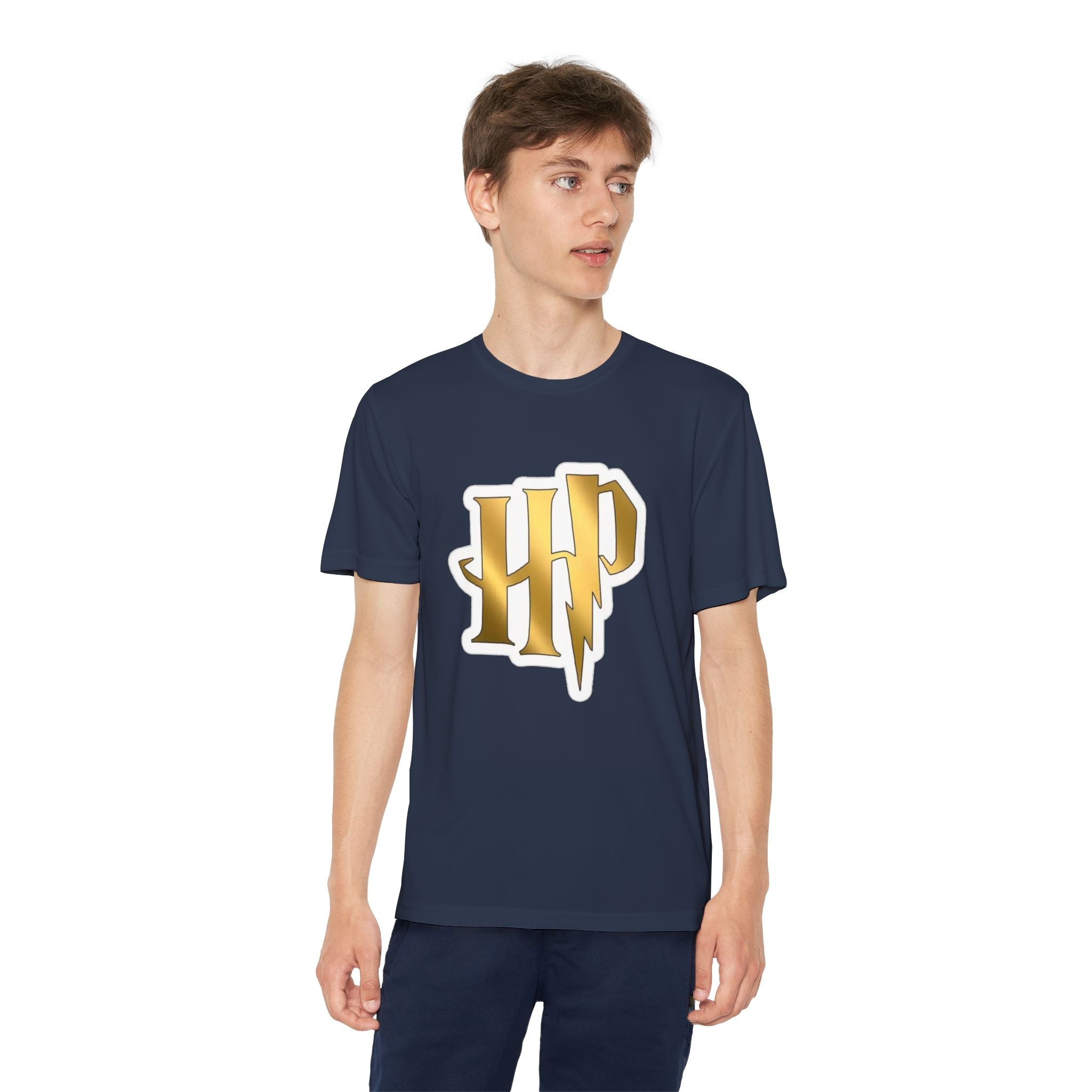Harry Potter Youth Tee — Hogwarts Crest Back Graphic