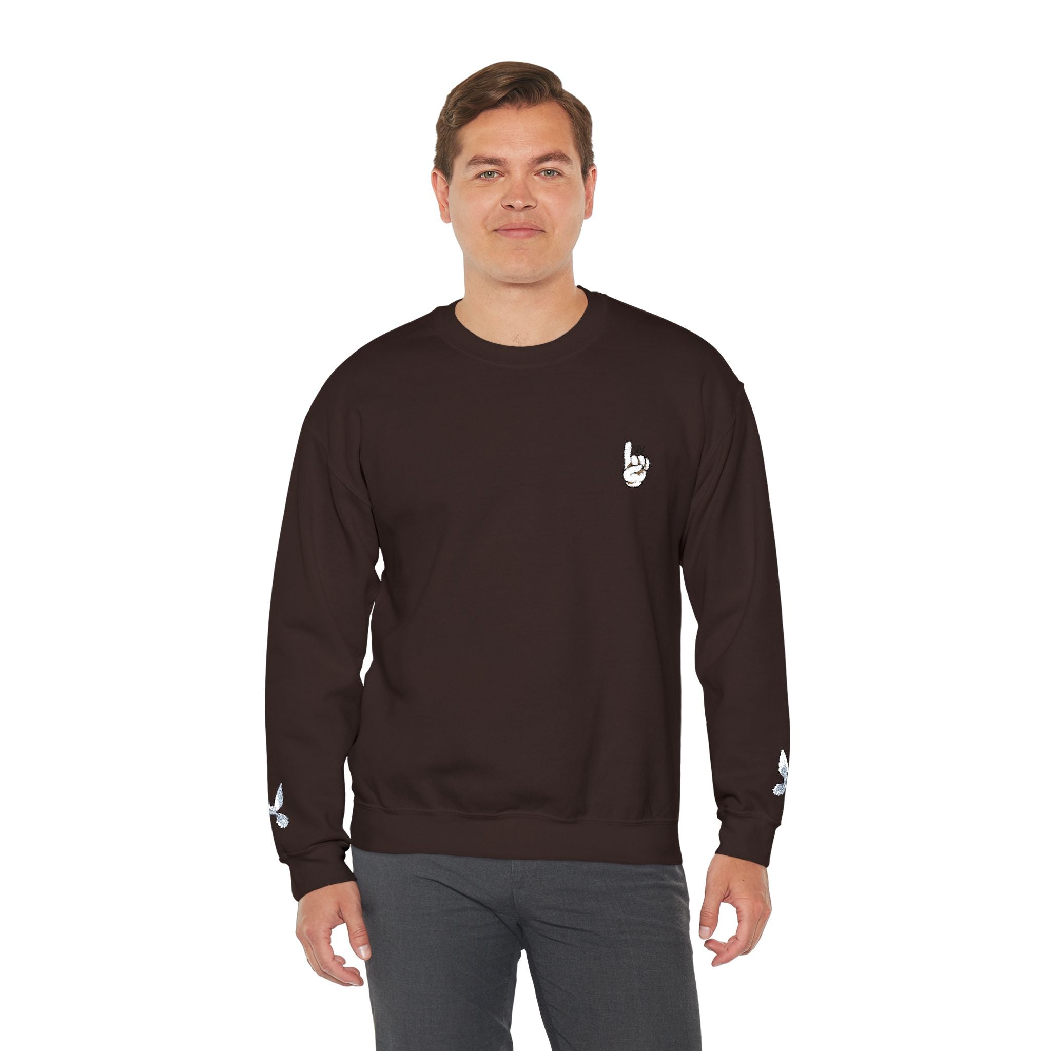 Cozy Unisex Sweatshirt with Whimsical Design, Perfect for Outdoor Adventures, Casual Gatherings, and Gift Giving, Soft, Comfortable, Stylish