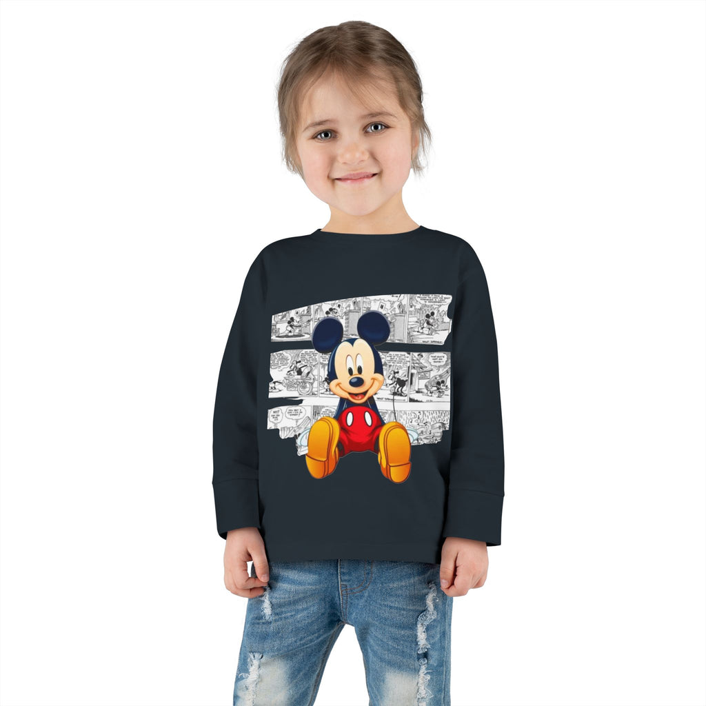 Mickey Mouse Toddler Long Sleeve Tee - Fun and Cozy Casual Wear
