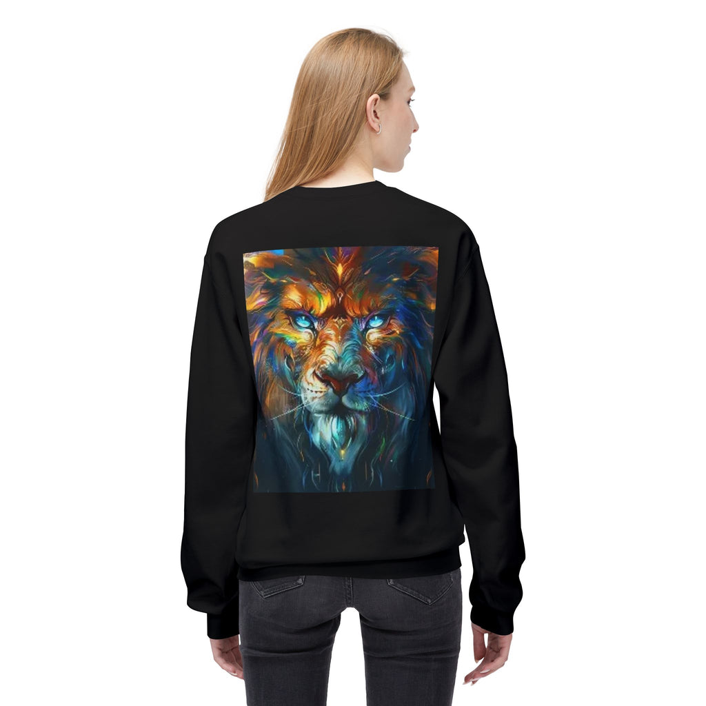 Vibrant Lion Crewneck Sweatshirt, Cozy Fleece Sweatshirt for Animal Lovers, Gift for Wildlife Enthusiasts, Stylish Casual Wear, [...]