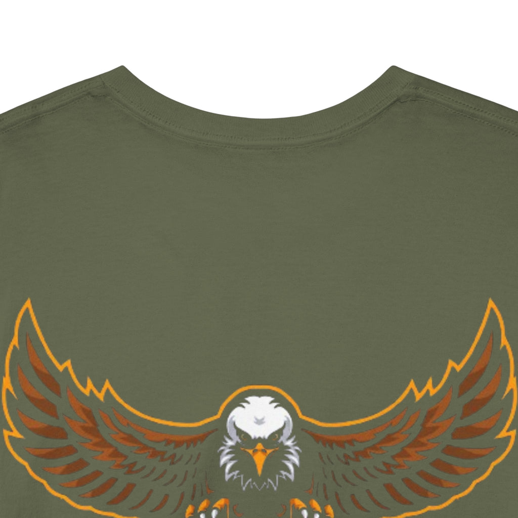Eagle Graphic Unisex Heavy Cotton Tee - Lead The Sky