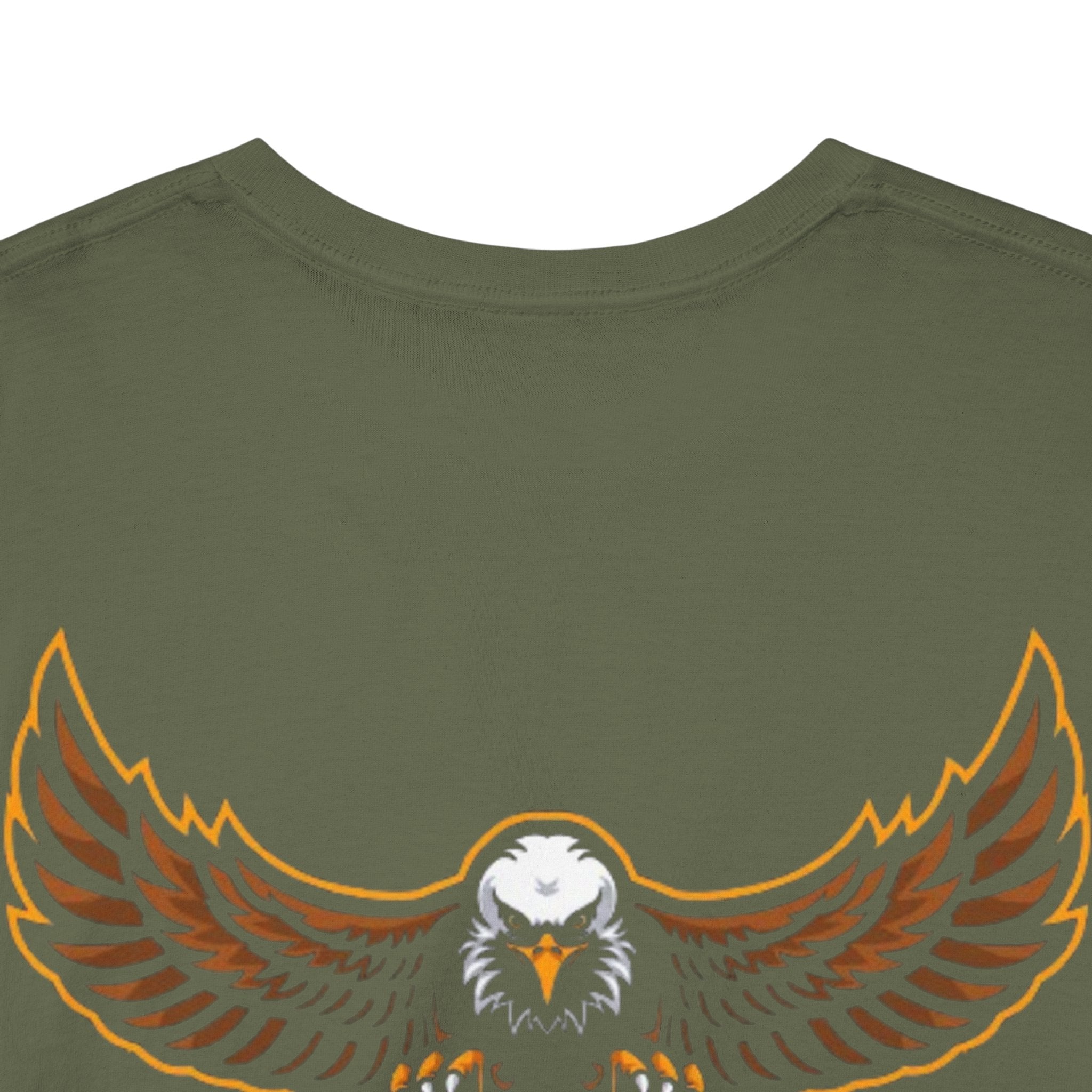 Eagle Graphic Unisex Heavy Cotton Tee - Lead The Sky