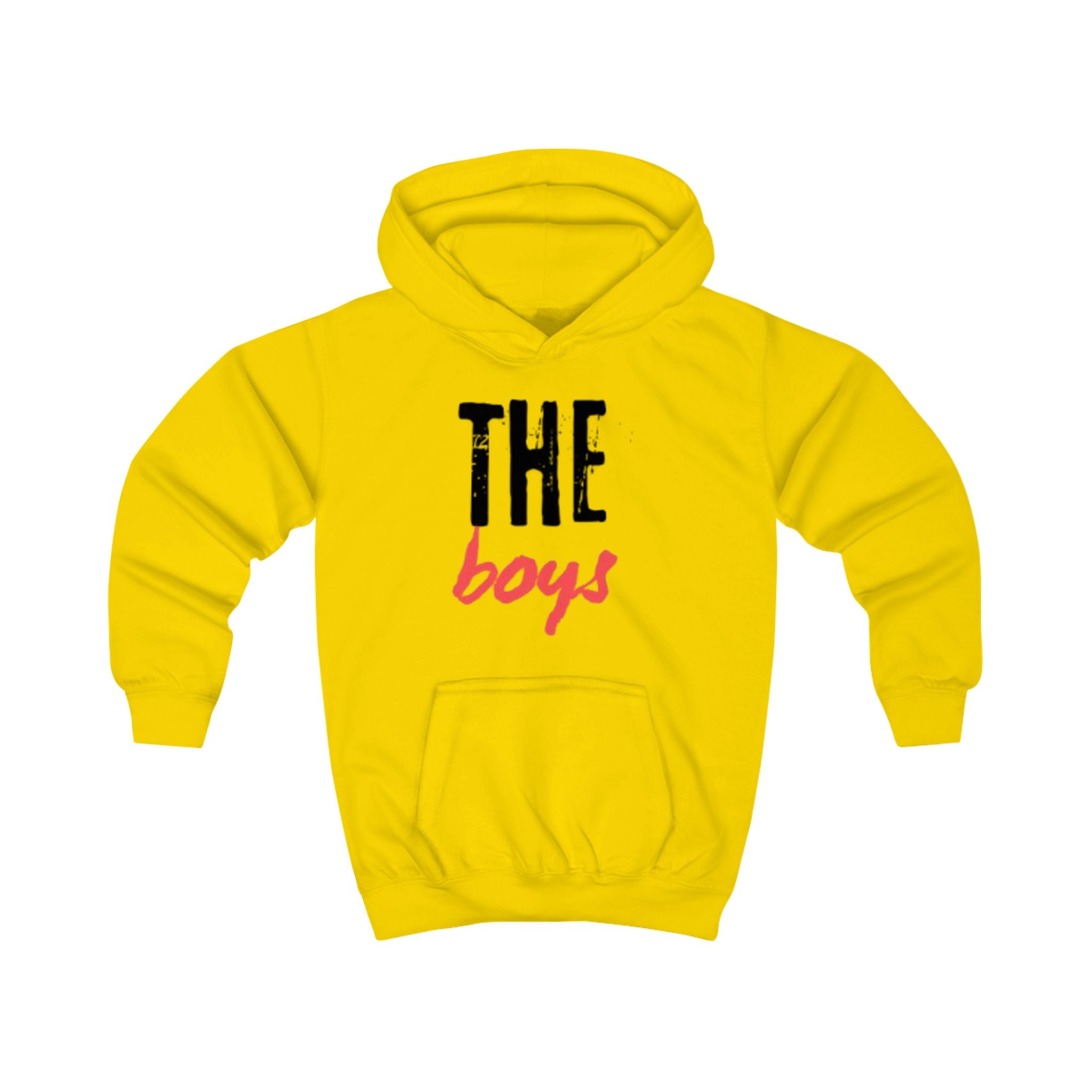 Kids Hoodie — 'THE boys' Yellow Hoodie with Buzz Lightyear Graphic