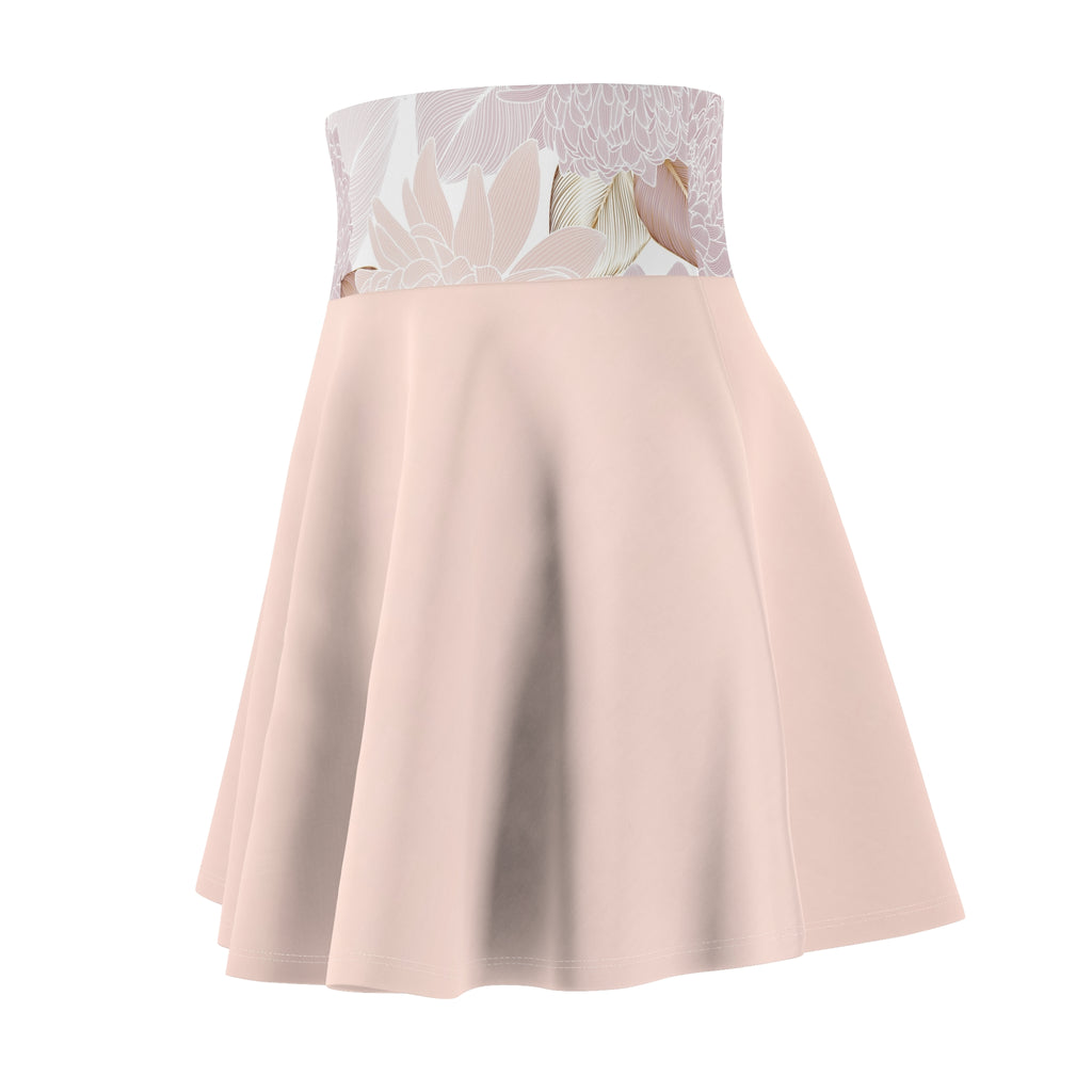 Floral Women's Skater Skirt - Perfect for Spring & Summer Occasions