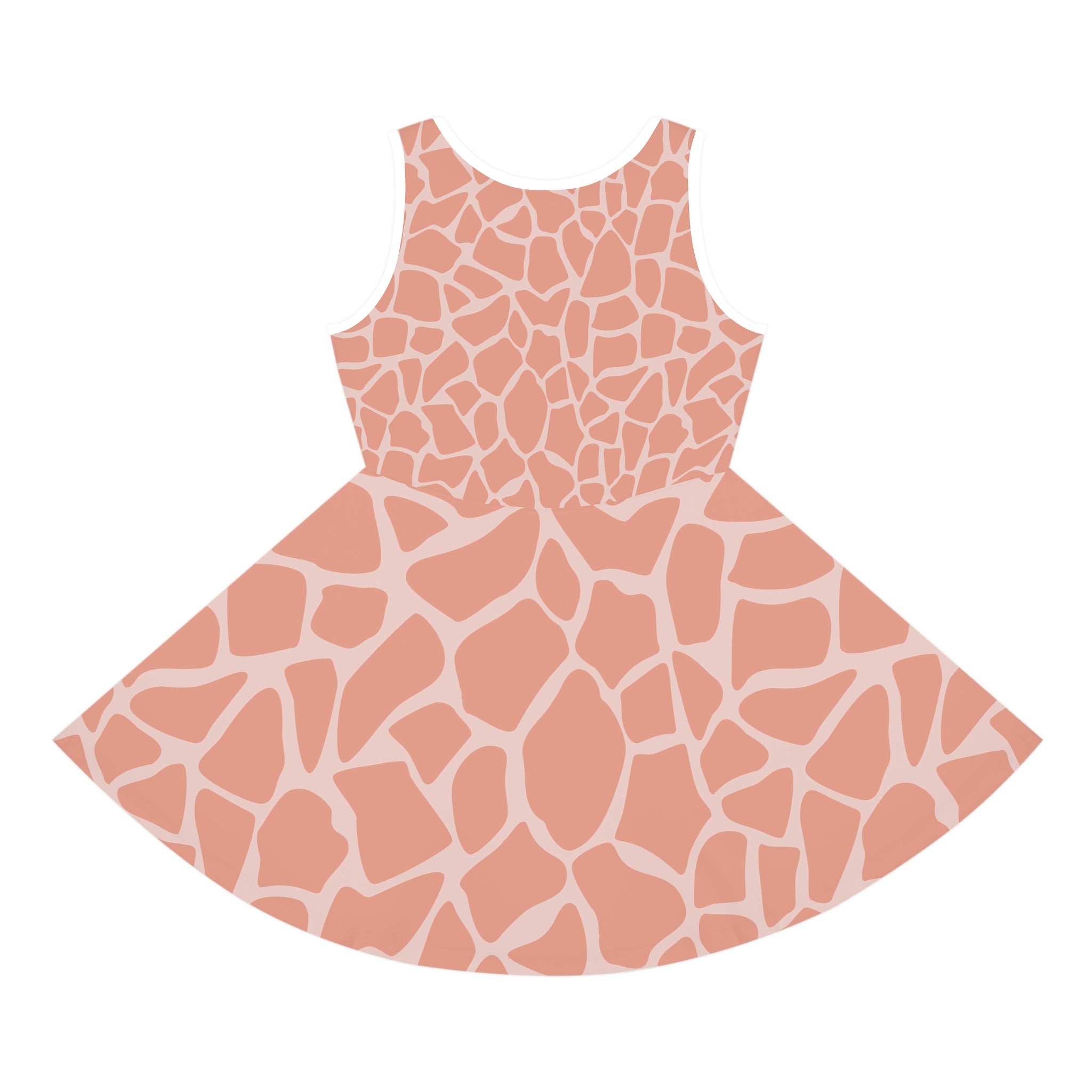 Girls' Giraffe Print Sundress - Fun & Stylish Summer Dress
