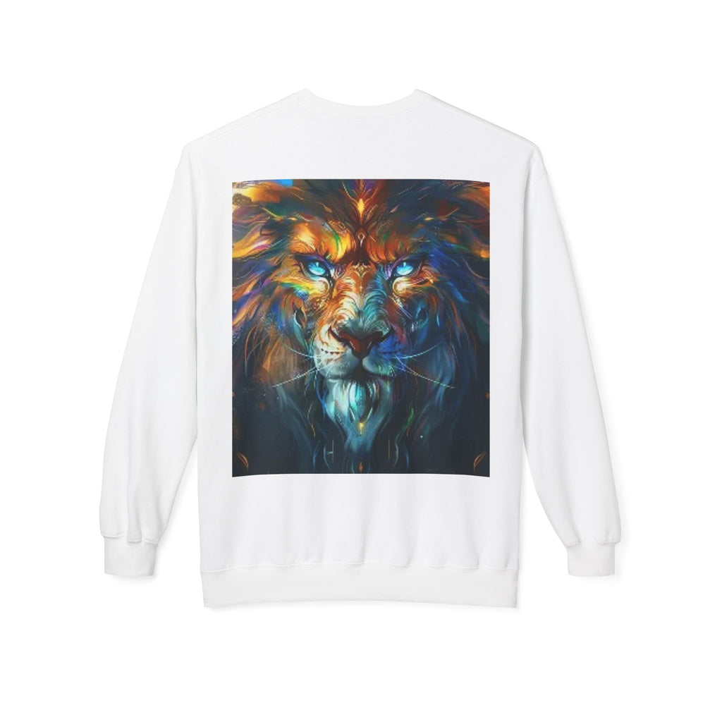 Vibrant Lion Crewneck Sweatshirt, Cozy Fleece Sweatshirt for Animal Lovers, Gift for Wildlife Enthusiasts, Stylish Casual Wear, [...]