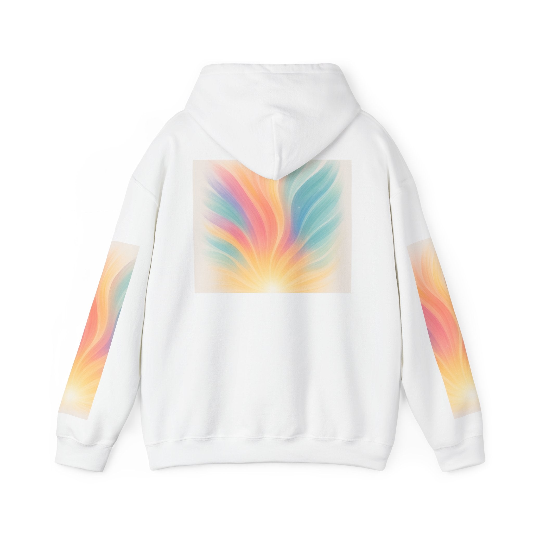 Vibrant Gradient Hooded Sweatshirt - Cozy Layer, Perfect for Casual Days, Gift for Art Lovers, Unisex Style, Spring Fashion, Everyday [...]