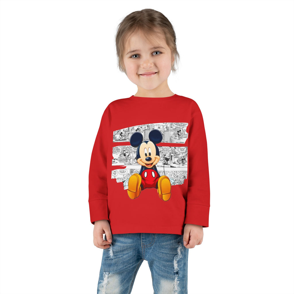 Mickey Mouse Toddler Long Sleeve Tee - Fun and Cozy Casual Wear