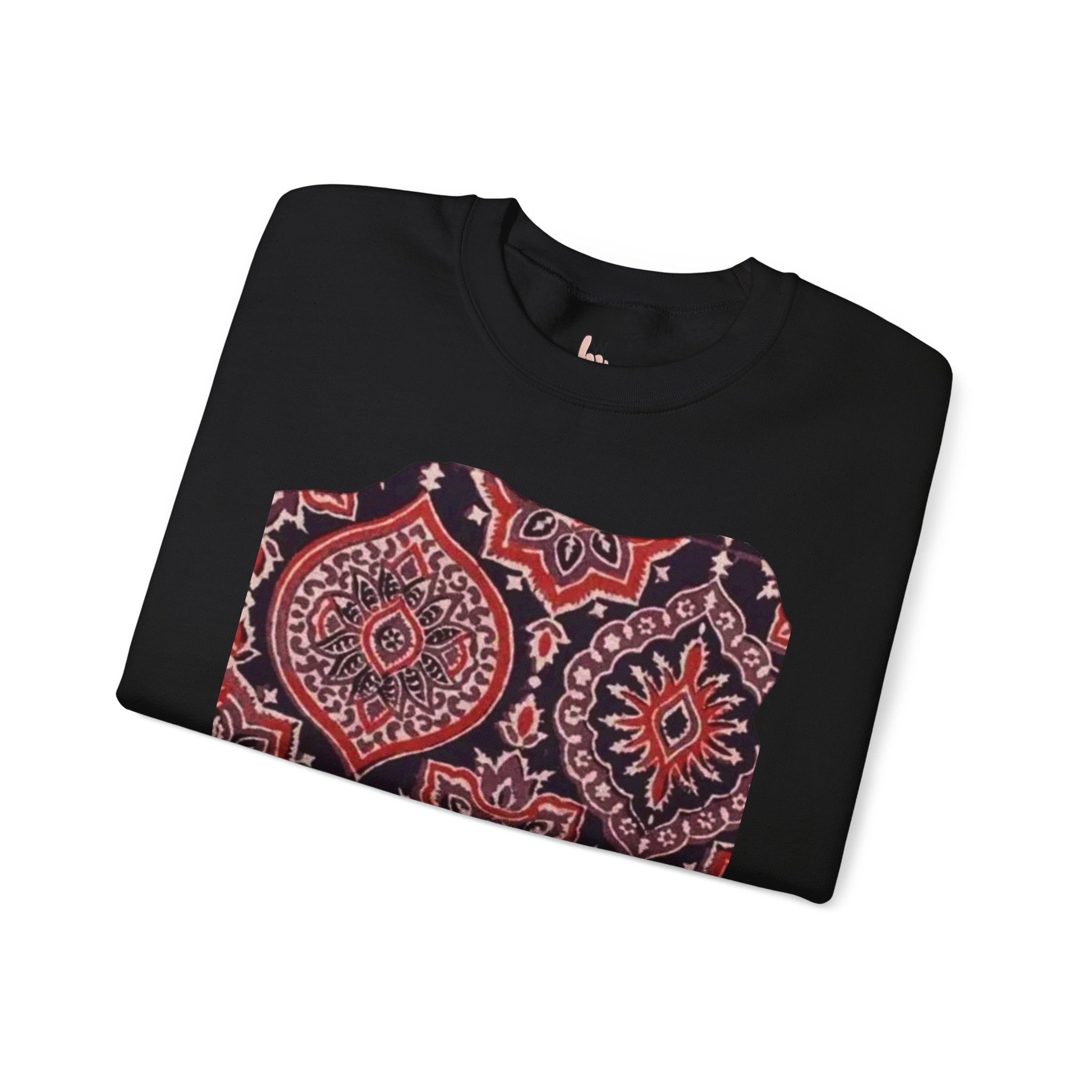 Stylish Boho Crewneck Sweatshirt - Cozy Layer, Unisex Fashion, Fall Essential, Unique Gift, Casual Lifestyle