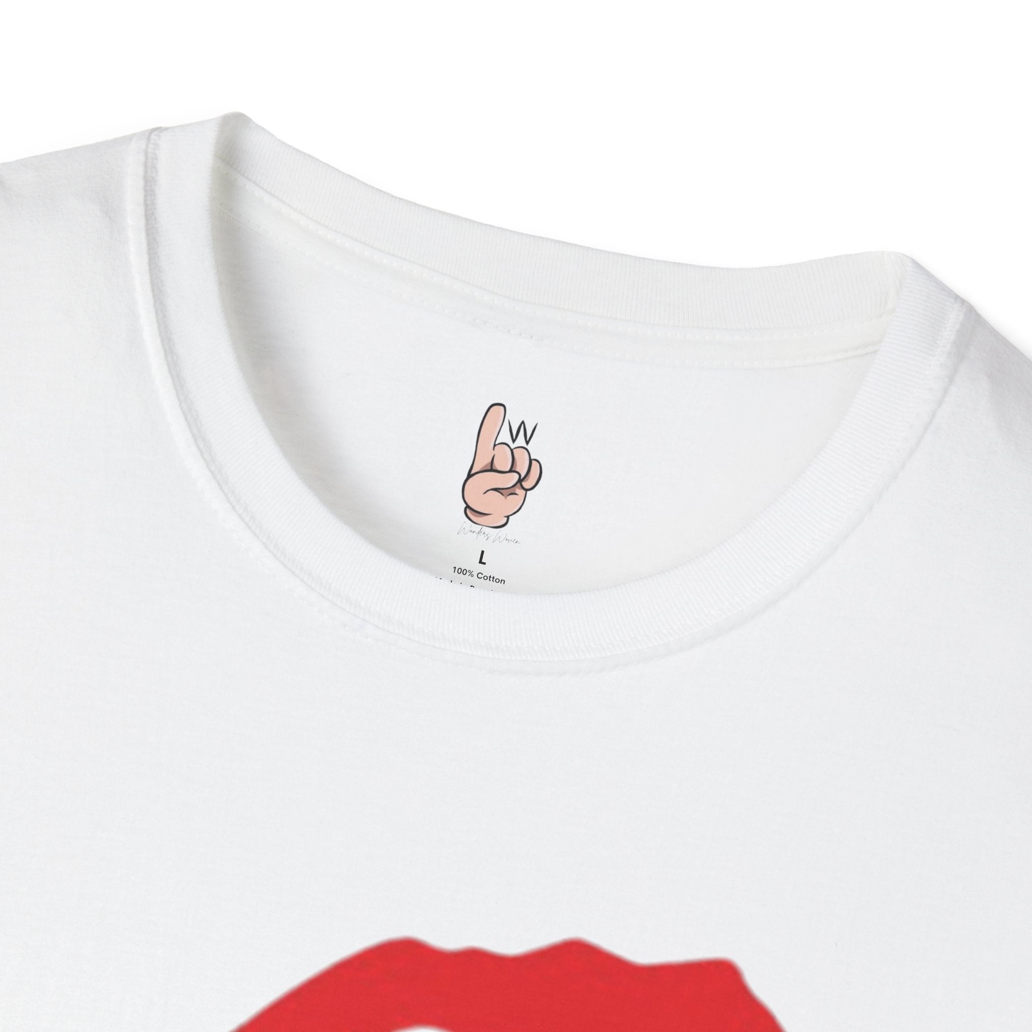 Unisex Graphic T-Shirt - Red 666 Design, Perfect for Edgy Streetwear