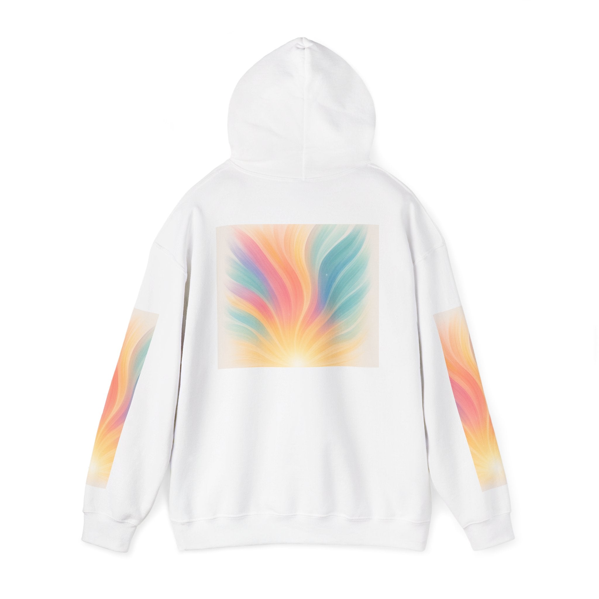 Vibrant Gradient Hooded Sweatshirt - Cozy Layer, Perfect for Casual Days, Gift for Art Lovers, Unisex Style, Spring Fashion, Everyday [...]