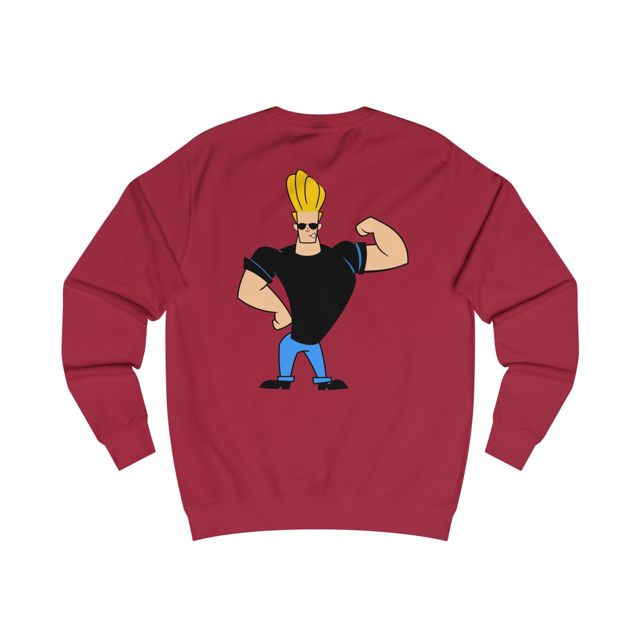 Trendy Johnny Bravo Sweatshirt, Pop Culture Apparel, Fun Graphic Top, Unisex Gift, Casual Wear, Conversation Starter
