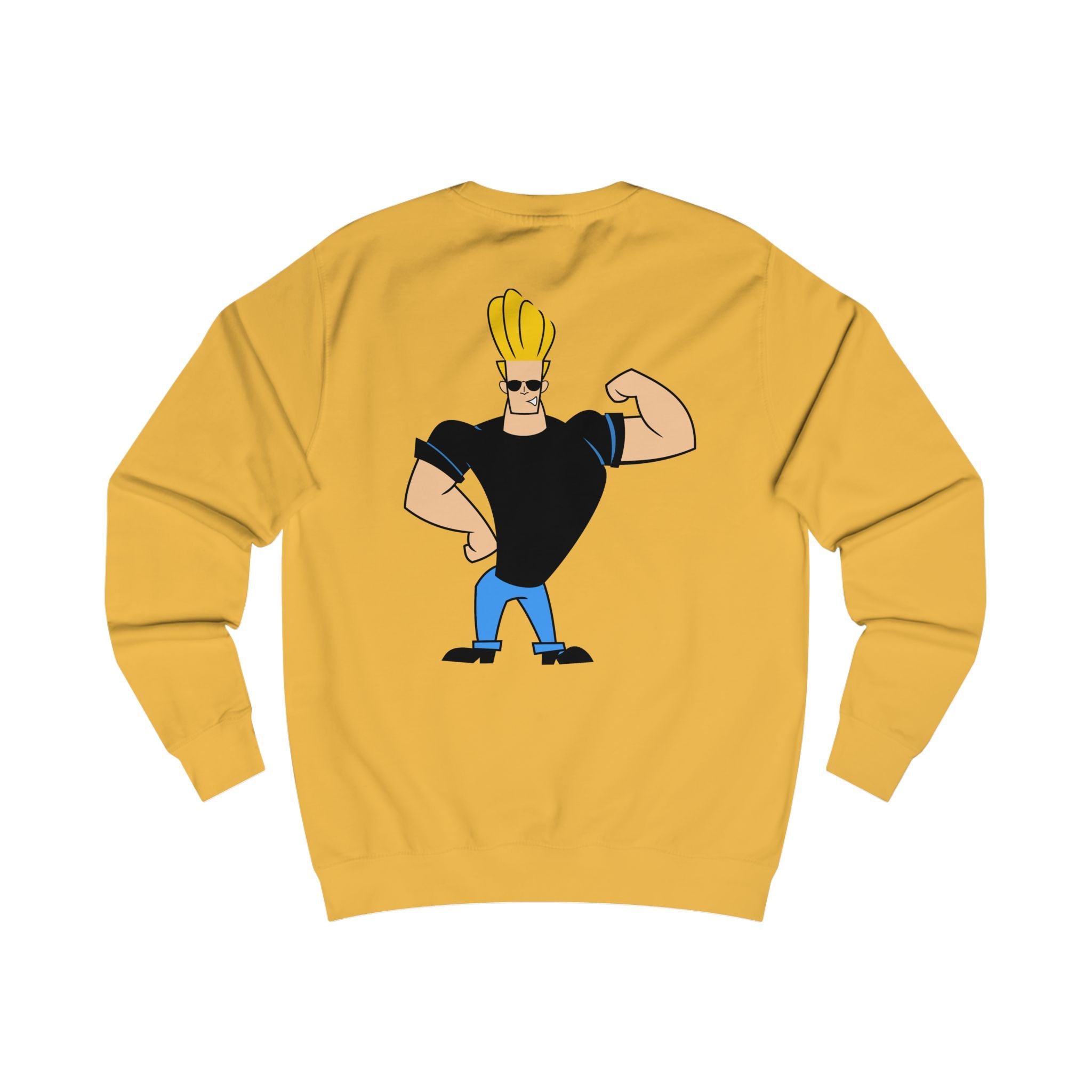 Trendy Johnny Bravo Sweatshirt, Pop Culture Apparel, Fun Graphic Top, Unisex Gift, Casual Wear, Conversation Starter