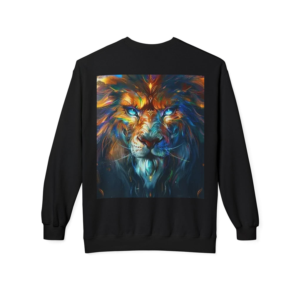 Vibrant Lion Crewneck Sweatshirt, Cozy Fleece Sweatshirt for Animal Lovers, Gift for Wildlife Enthusiasts, Stylish Casual Wear, [...]