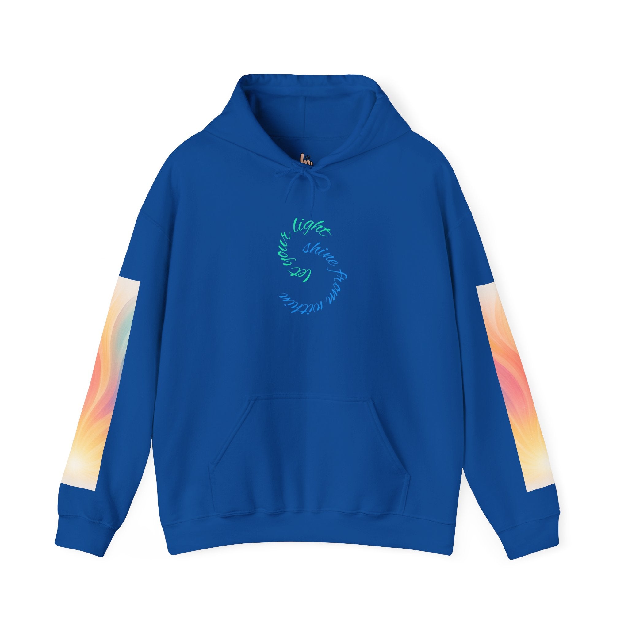 Vibrant Gradient Hooded Sweatshirt - Cozy Layer, Perfect for Casual Days, Gift for Art Lovers, Unisex Style, Spring Fashion, Everyday [...]