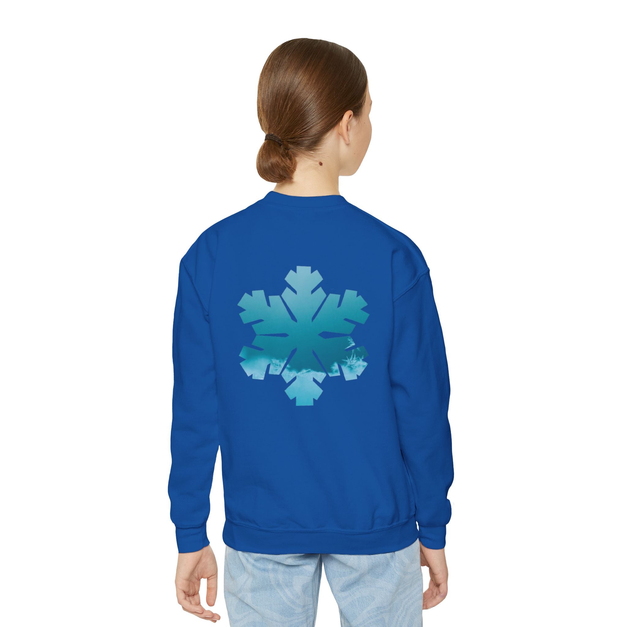 Frozen Elsa Youth Crewneck Sweatshirt