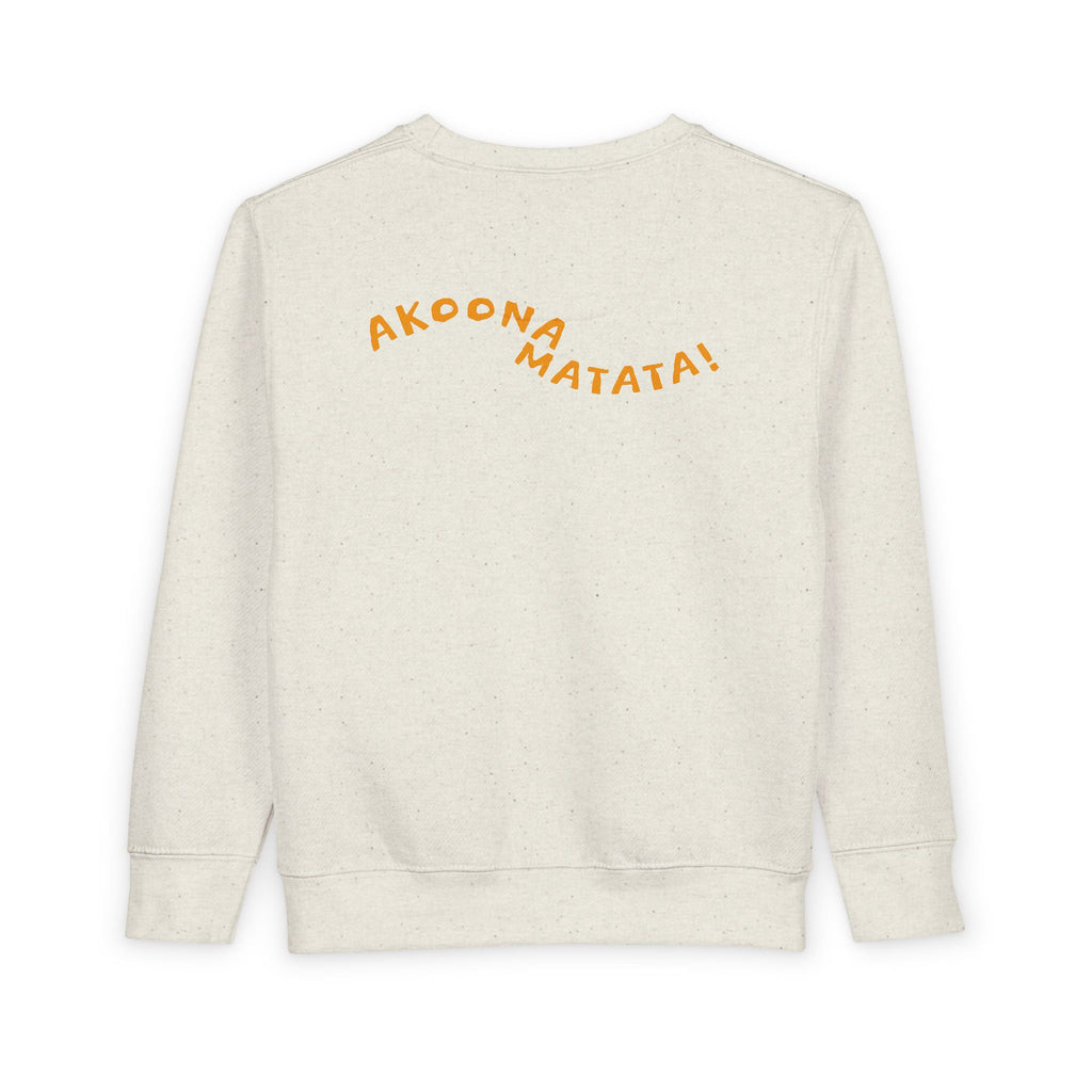 Lion King Toddler Sweatshirt with 'Akuna Matata'