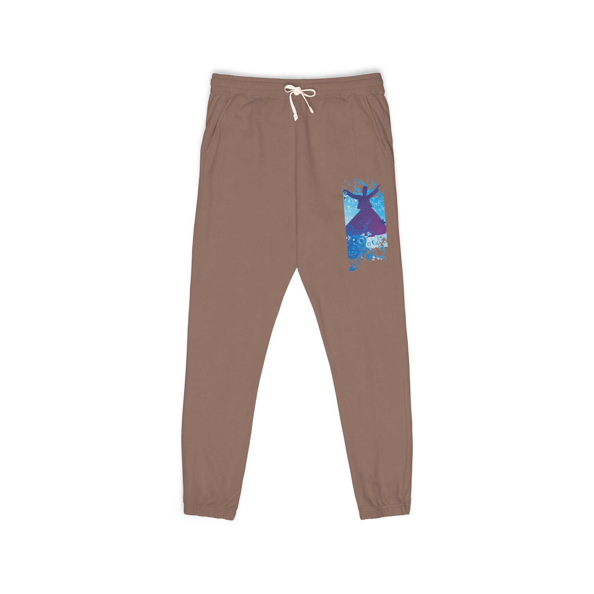Garment-Dyed Fleece Sweatpants for Relaxation, Cozy Lounge Wear, Everyday Comfort, Gift for Chill Days, Perfect for Home and Travel