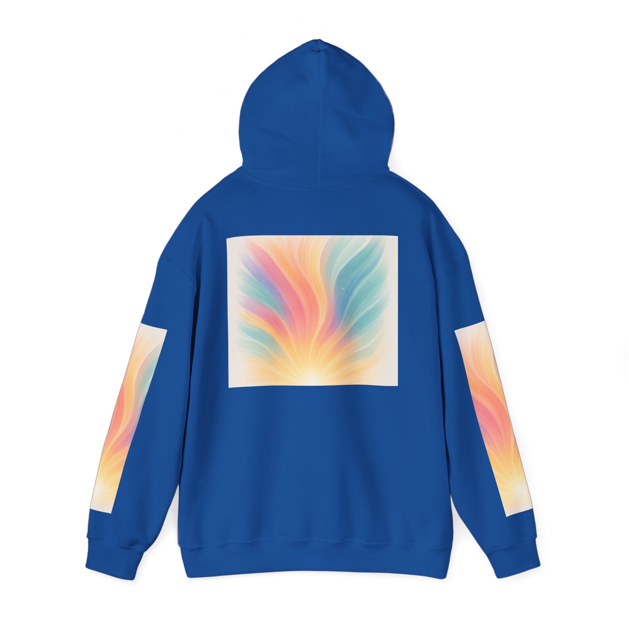 Vibrant Gradient Hooded Sweatshirt - Cozy Layer, Perfect for Casual Days, Gift for Art Lovers, Unisex Style, Spring Fashion, Everyday [...]
