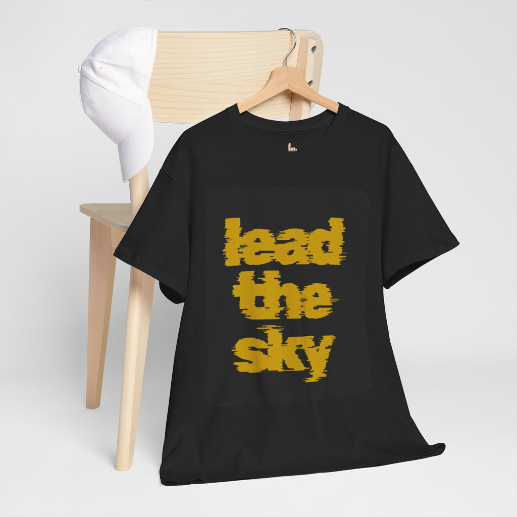 Eagle Graphic Unisex Heavy Cotton Tee - Lead The Sky