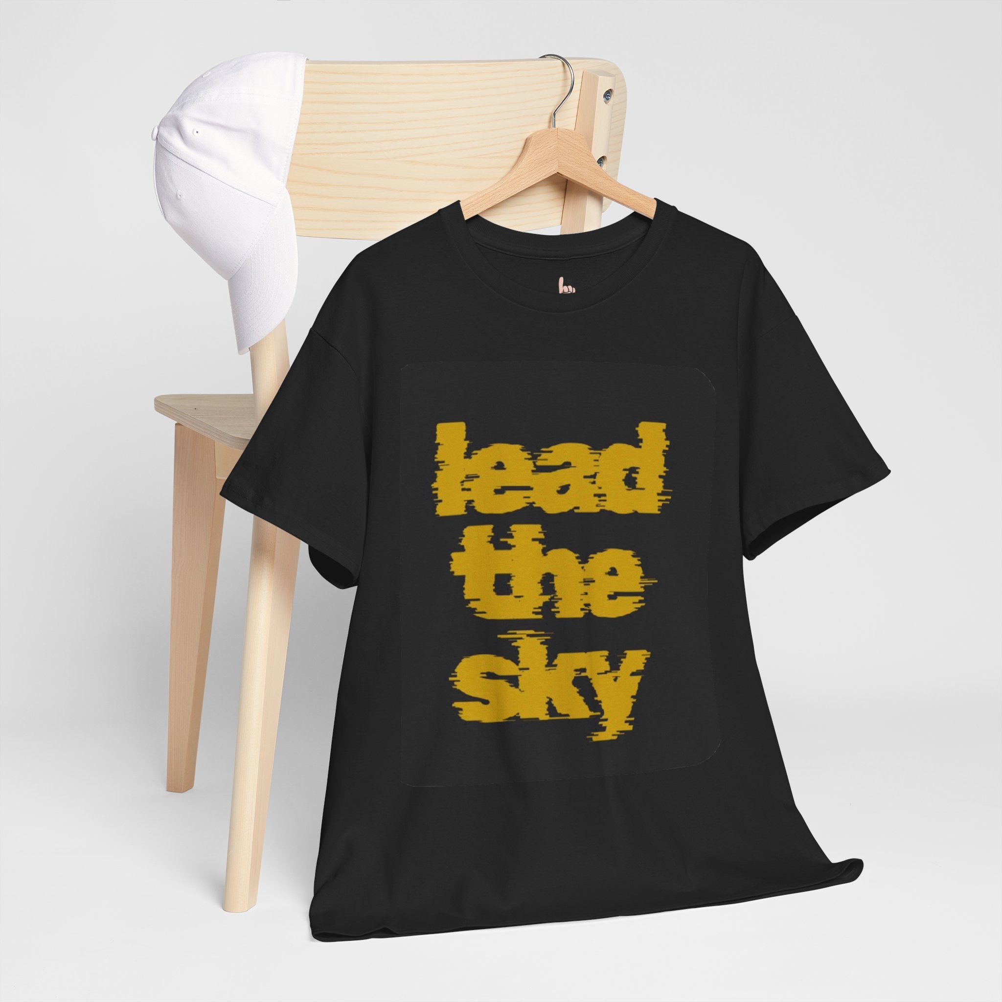 Eagle Graphic Unisex Heavy Cotton Tee - Lead The Sky