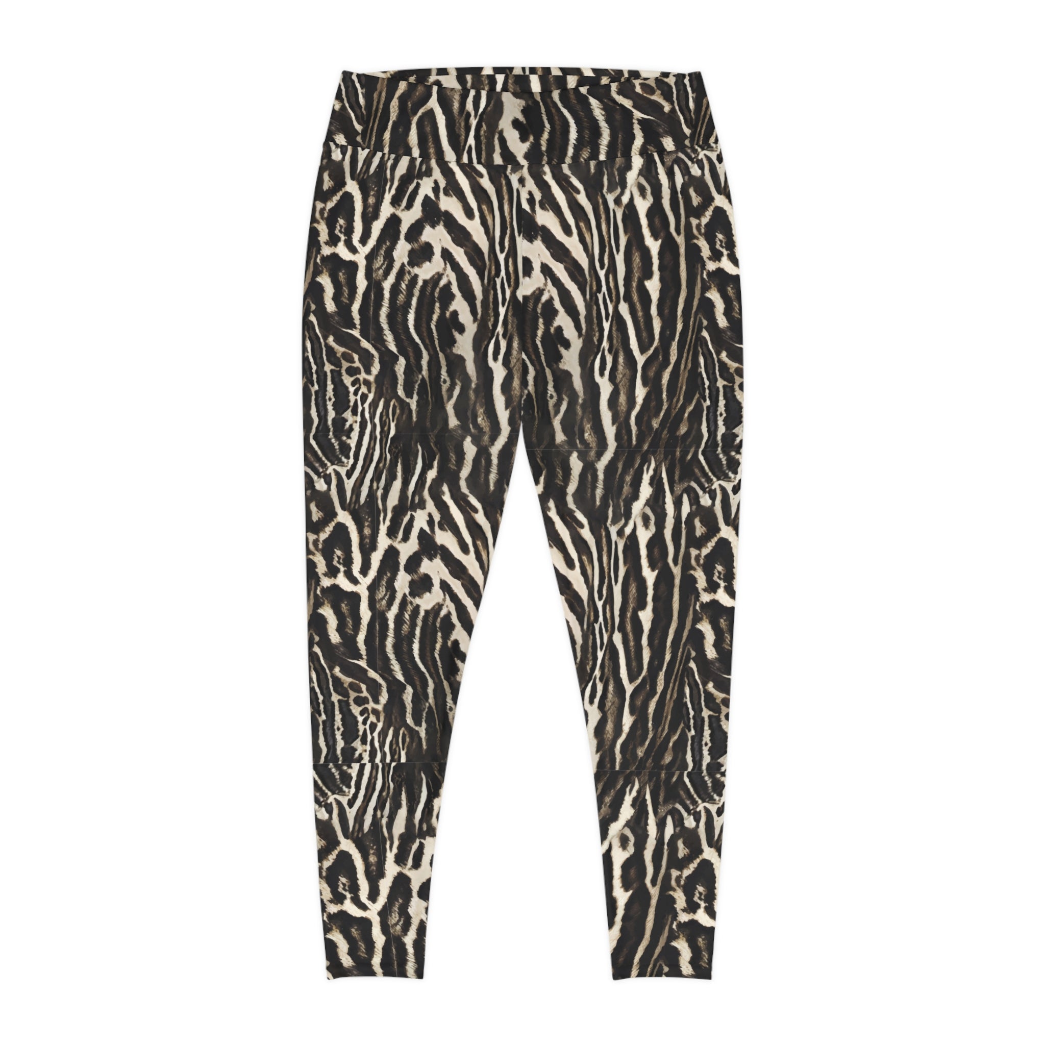 Wild Print Plus Size Leggings for Comfort & Style