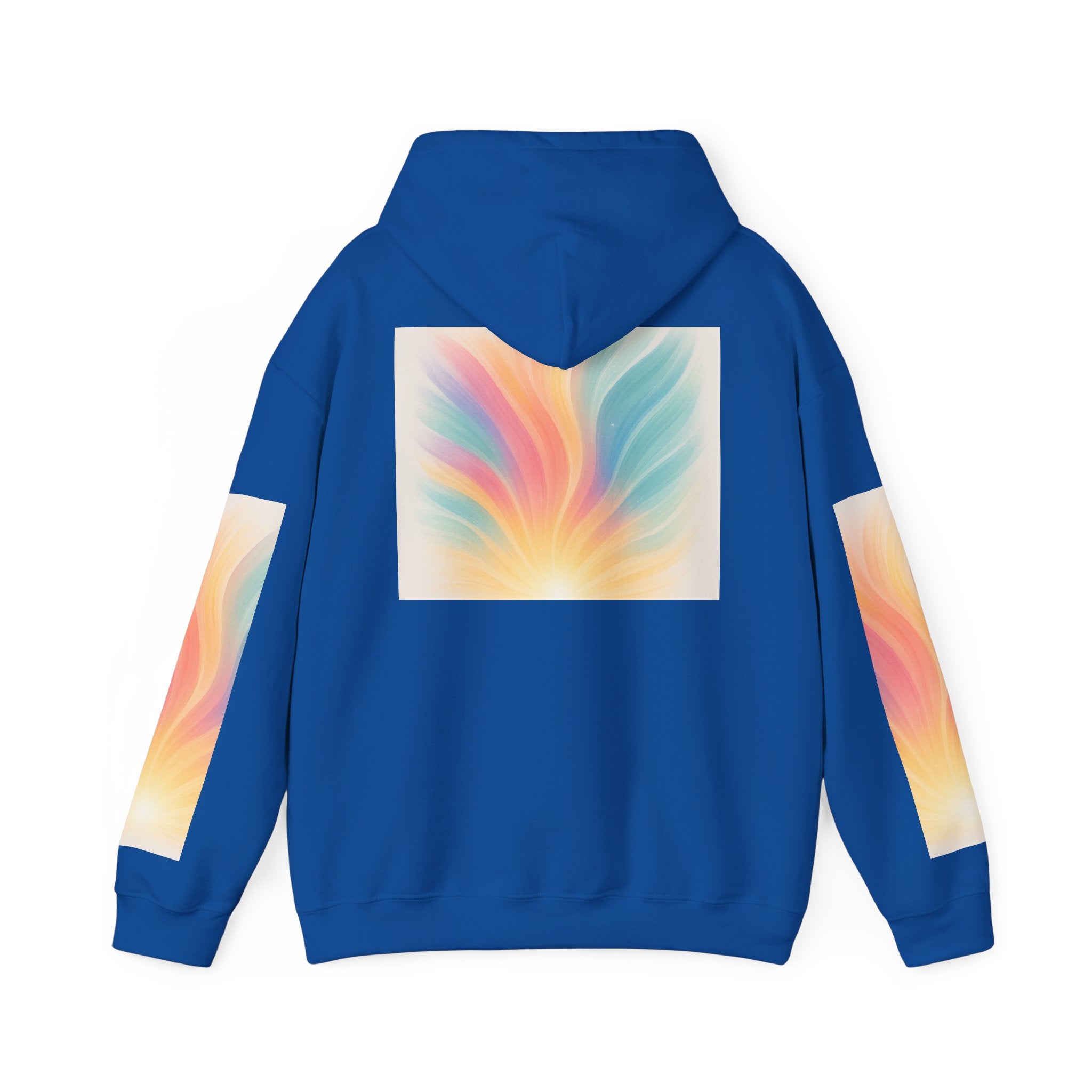 Vibrant Gradient Hooded Sweatshirt - Cozy Layer, Perfect for Casual Days, Gift for Art Lovers, Unisex Style, Spring Fashion, Everyday [...]