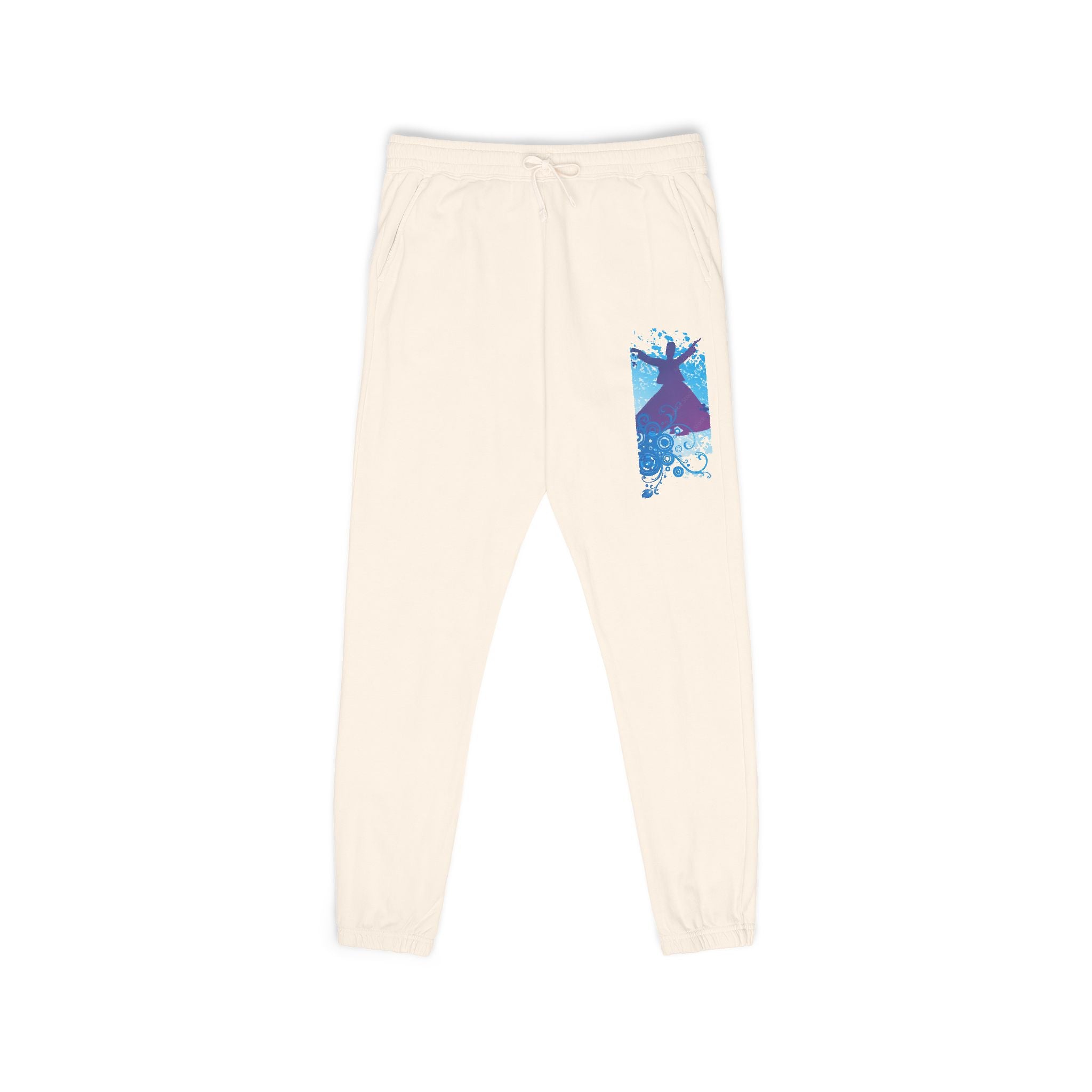 Garment-Dyed Fleece Sweatpants for Relaxation, Cozy Lounge Wear, Everyday Comfort, Gift for Chill Days, Perfect for Home and Travel