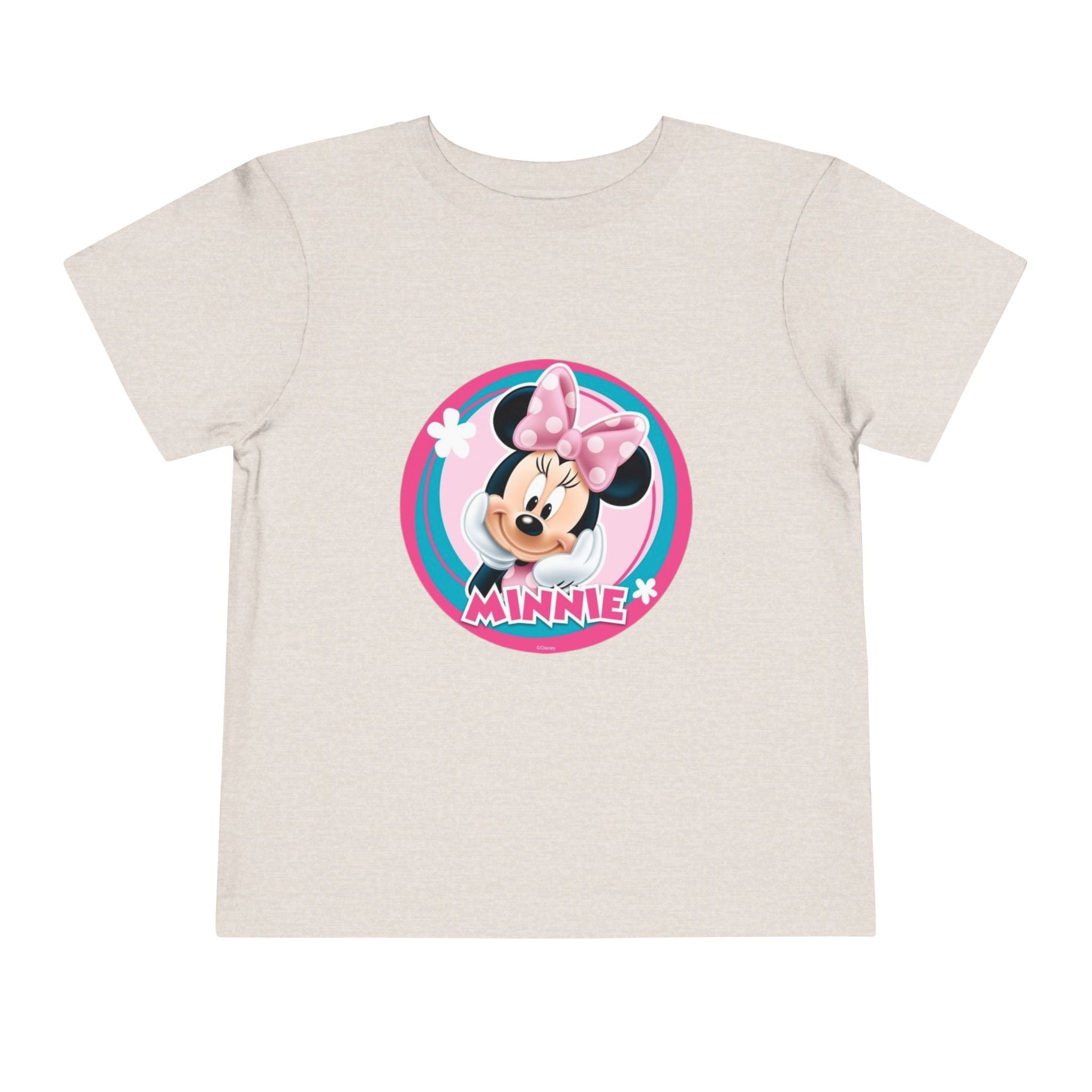 Minnie Mouse Toddler Tee - Cute Short Sleeve Shirt for Kids