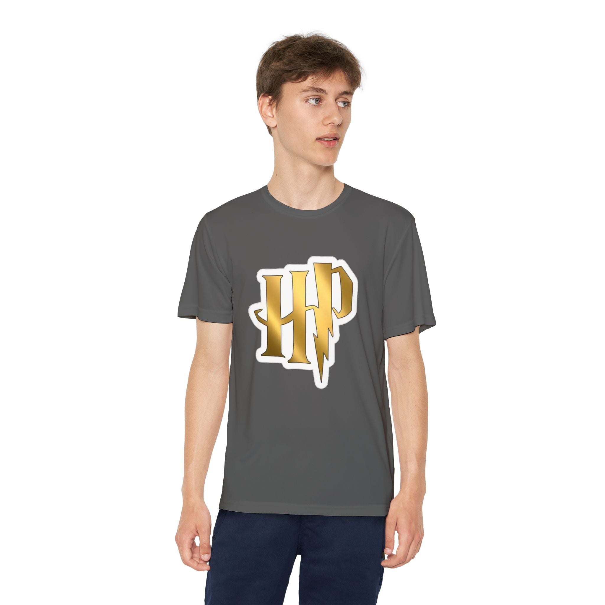Harry Potter Youth Tee — Hogwarts Crest Back Graphic
