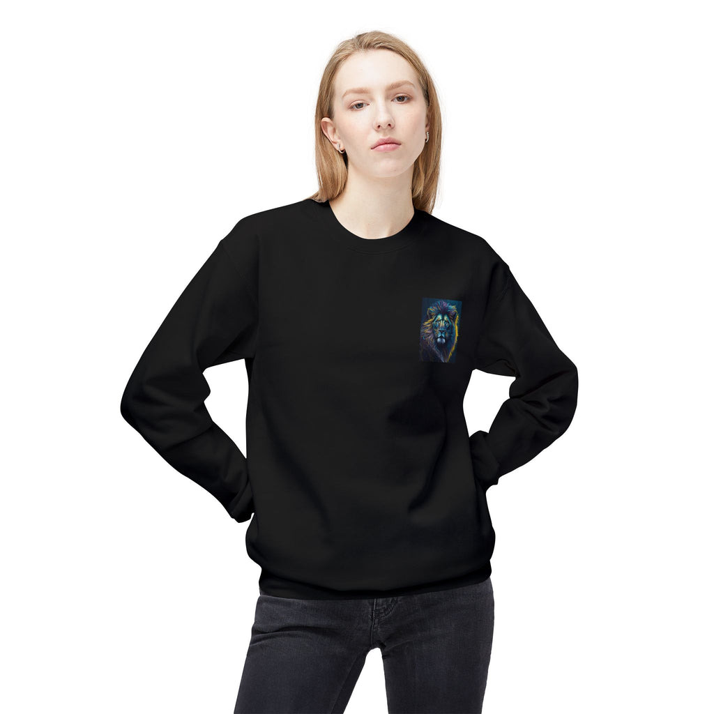 Vibrant Lion Crewneck Sweatshirt, Cozy Fleece Sweatshirt for Animal Lovers, Gift for Wildlife Enthusiasts, Stylish Casual Wear, [...]