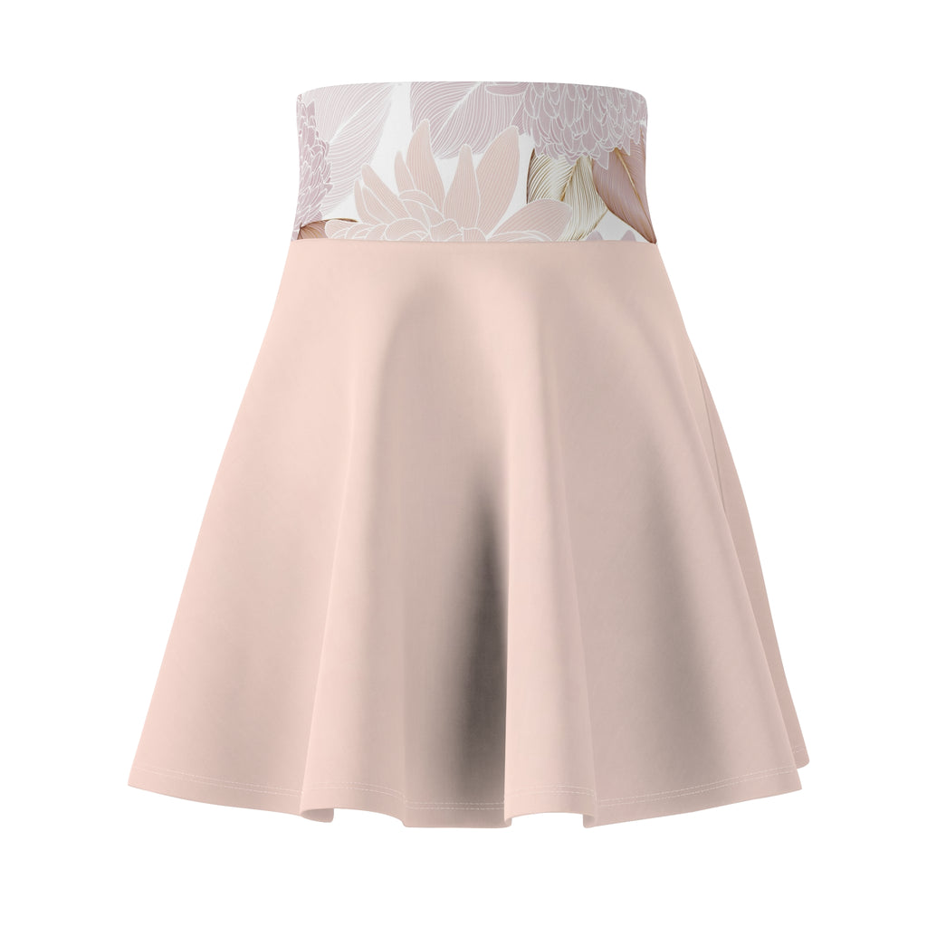 Floral Women's Skater Skirt - Perfect for Spring & Summer Occasions