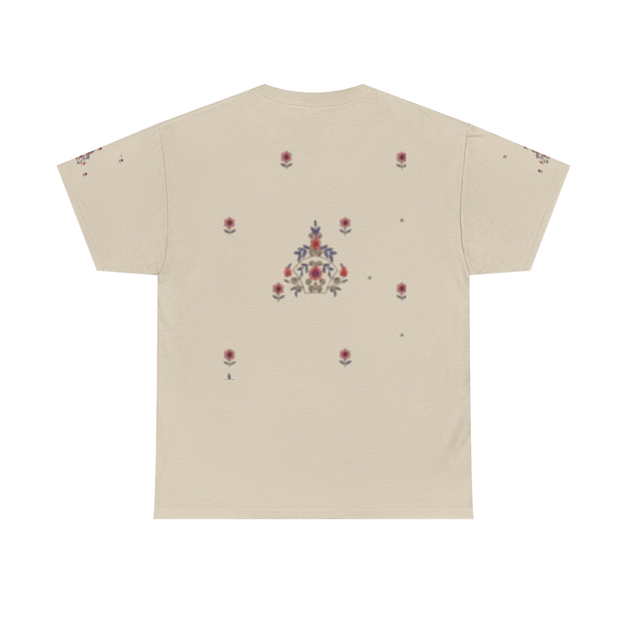 Space Invader Floral Tee — Retro Pixel Shooter Graphic T‑Shirt