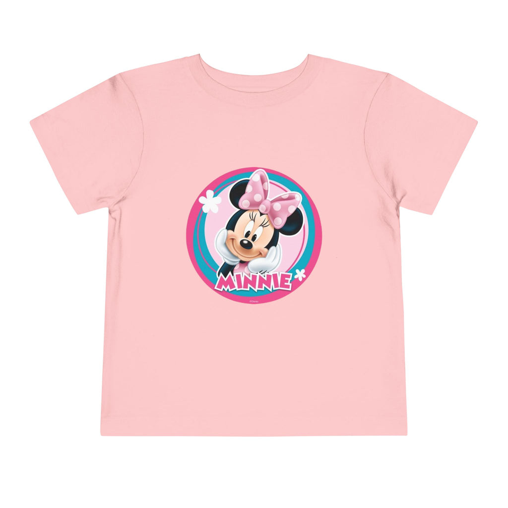 Minnie Mouse Toddler Tee - Cute Short Sleeve Shirt for Kids
