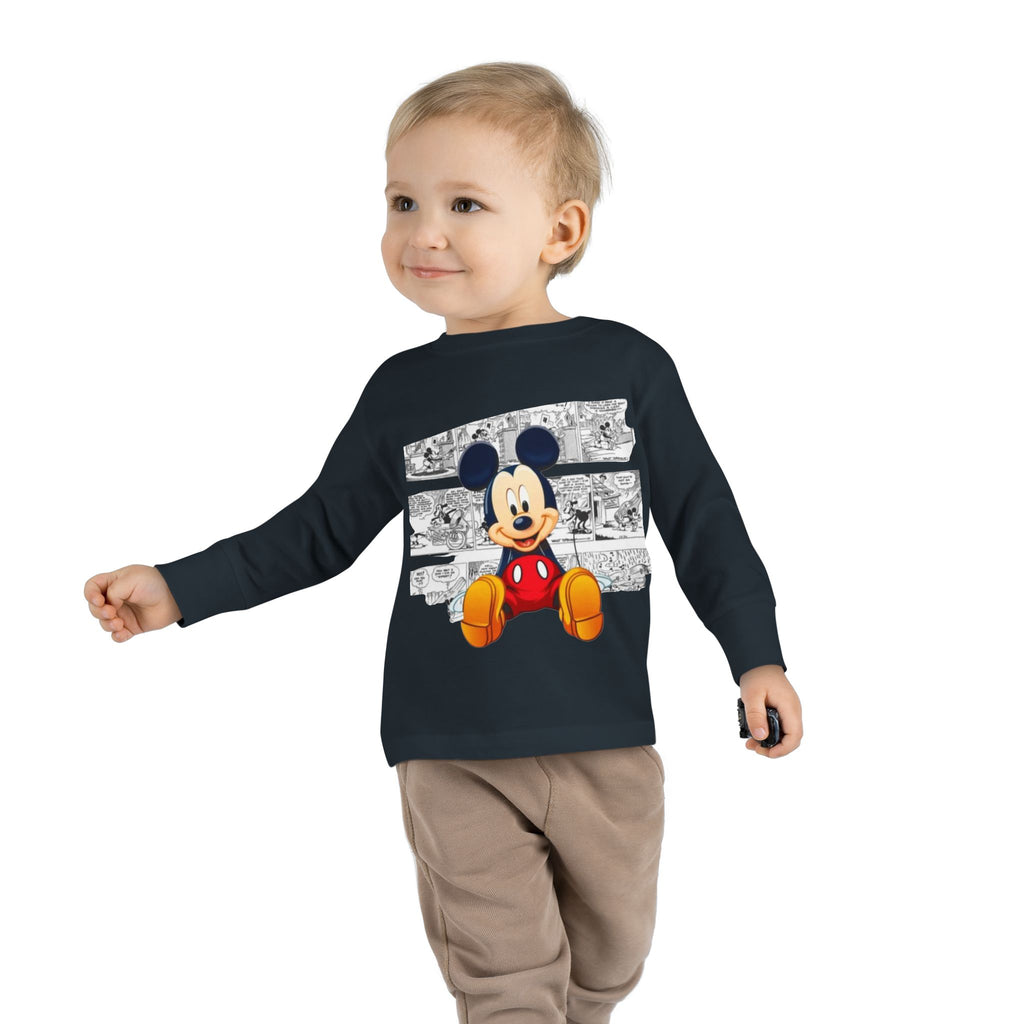 Mickey Mouse Toddler Long Sleeve Tee - Fun and Cozy Casual Wear
