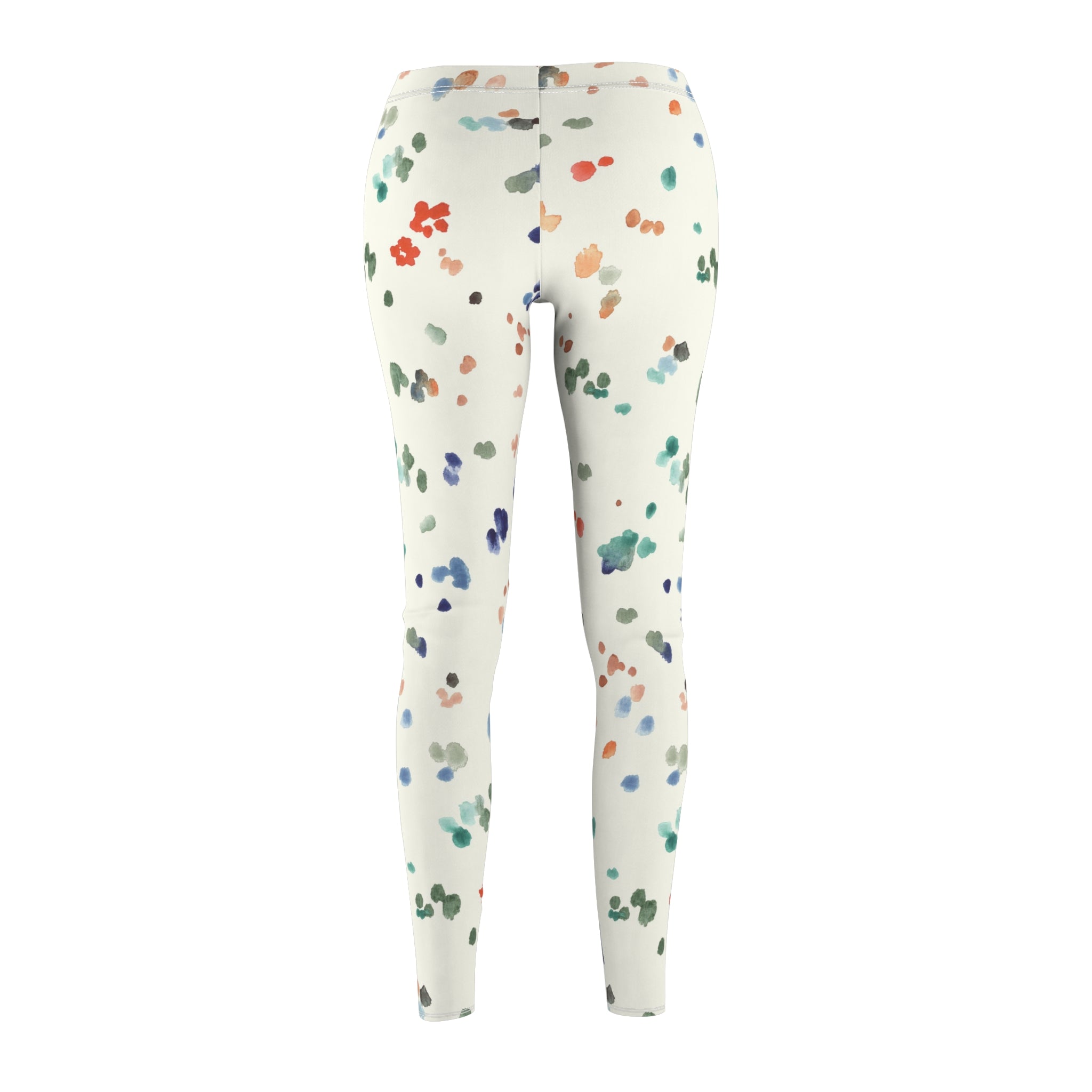 Women’s AOP Casual Leggings - Colorful Patterned Activewear for Everyday Comfort