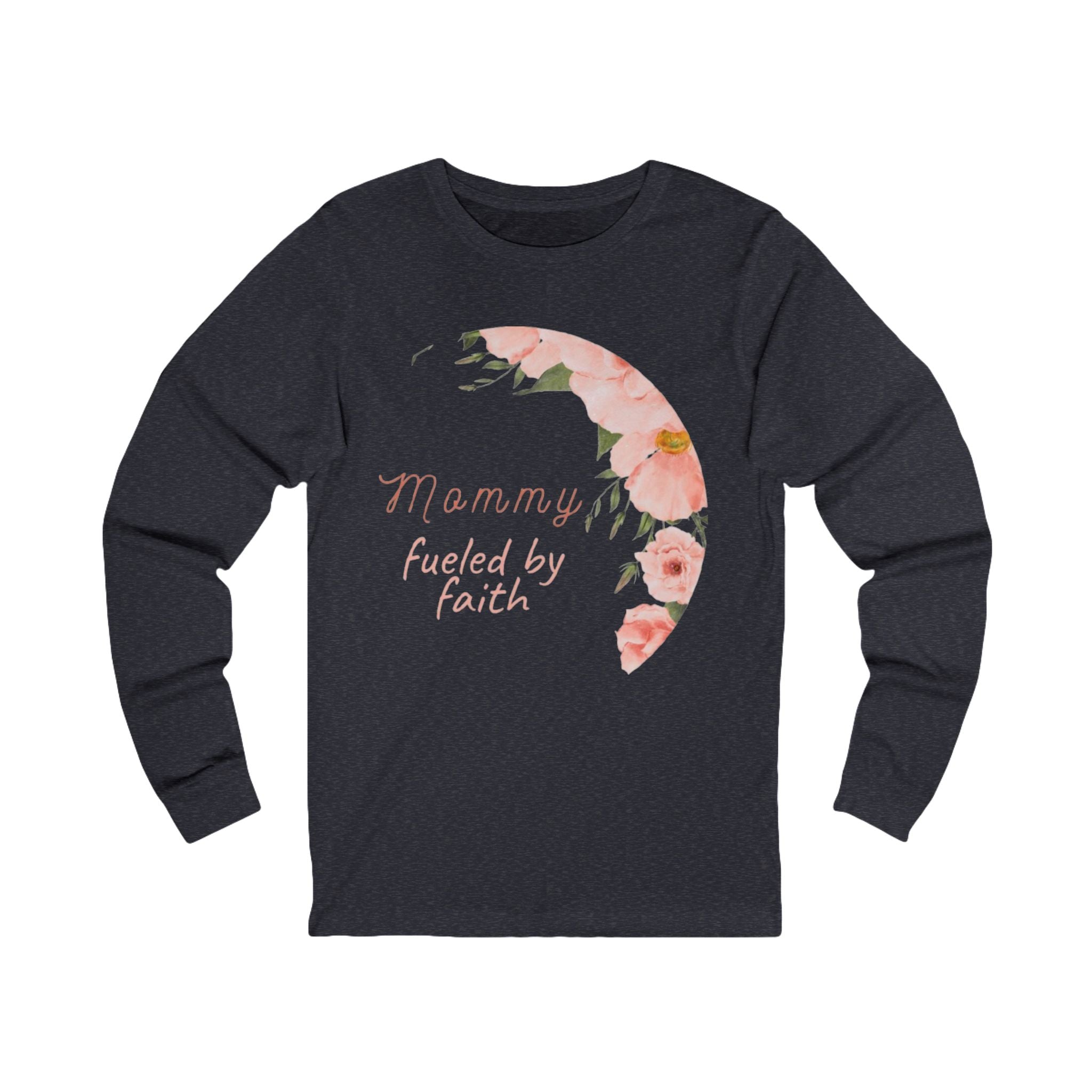 Empowered Women's Long Sleeve Tee, Girl Power Tee, Feminist Shirt, Spring Fashion, Gift for Her, Casual Wear