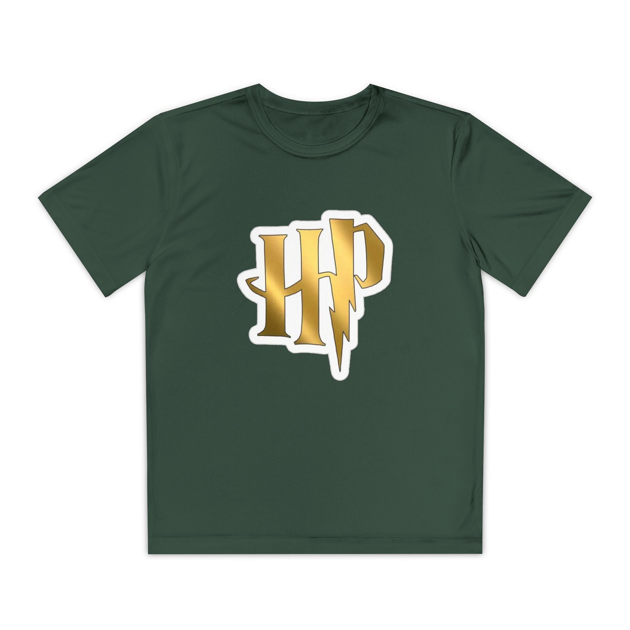 Harry Potter Youth Tee — Hogwarts Crest Back Graphic