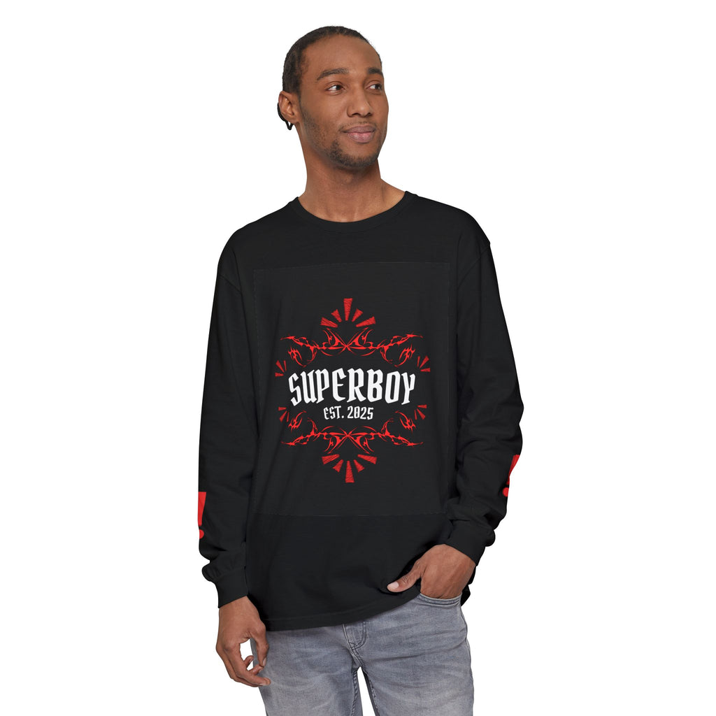 Superboy Long Sleeve T-Shirt - Kindness is My Superpower, Gift for Kids, Youth Apparel, Casual Wear, Birthday, Empowerment Shirt