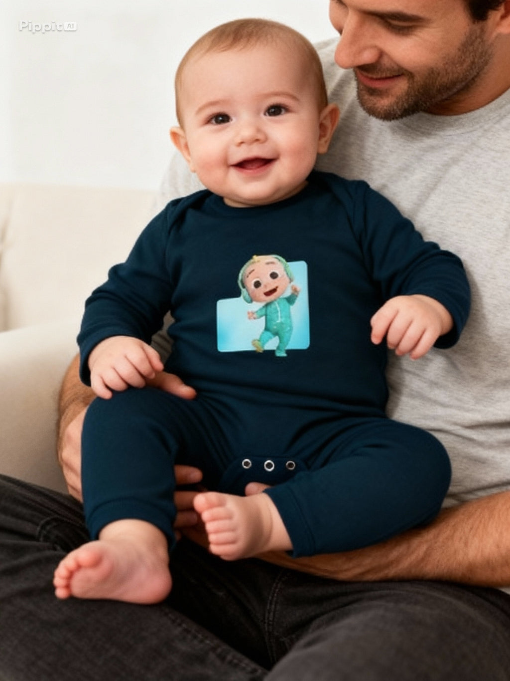 Cocomelon Infant Long Sleeve Bodysuit - Colorful Baby Onesie