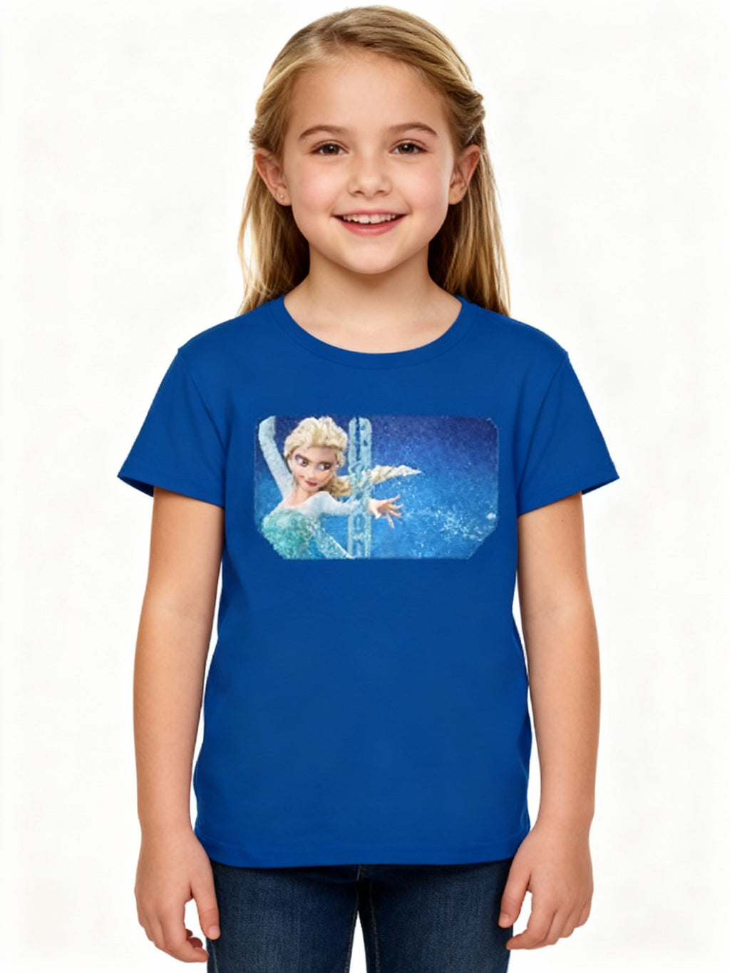 Frozen Elsa Youth Crewneck Sweatshirt