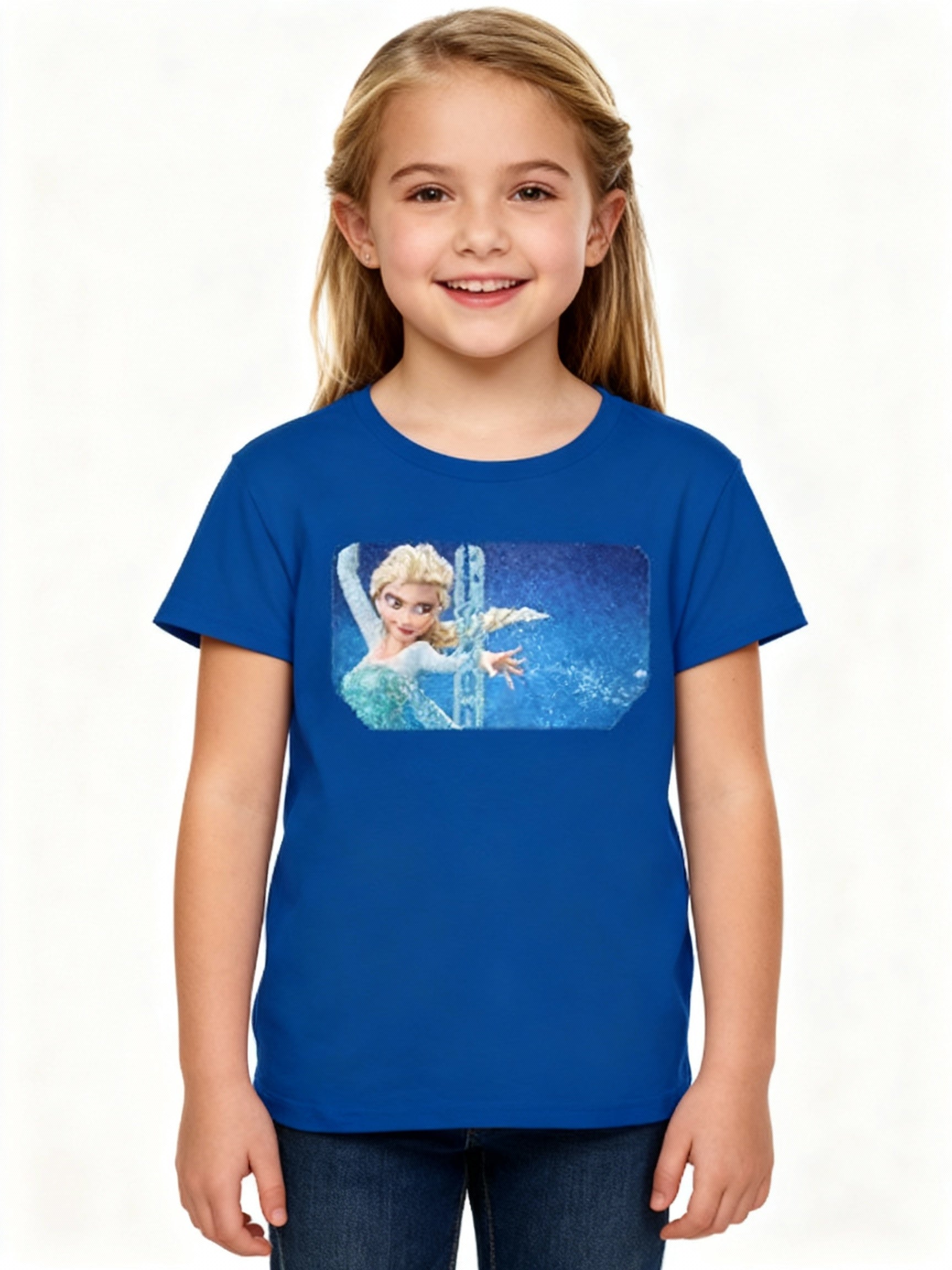 Frozen Elsa Youth Crewneck Sweatshirt