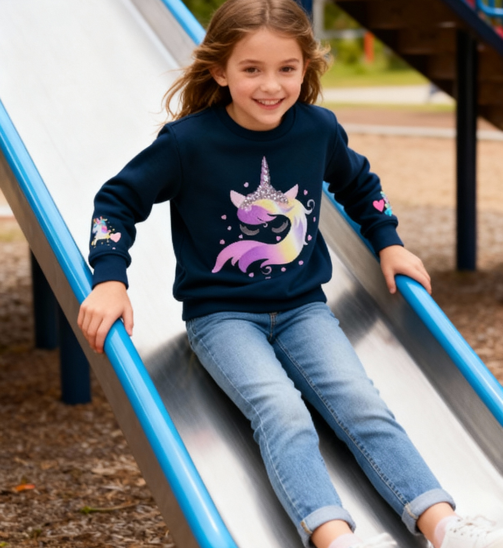 Magical Unicorn Toddler Sweatshirt