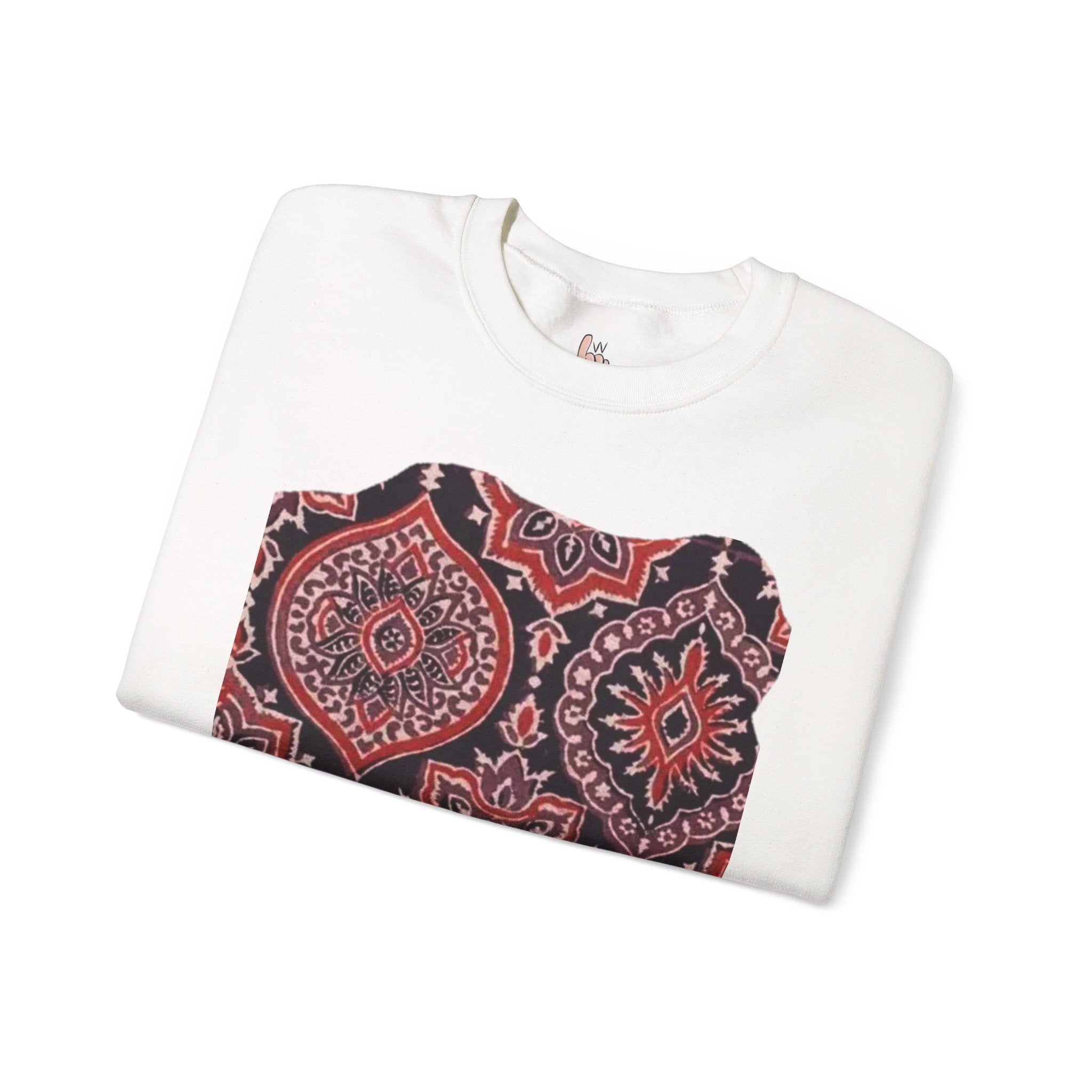 Stylish Boho Crewneck Sweatshirt - Cozy Layer, Unisex Fashion, Fall Essential, Unique Gift, Casual Lifestyle