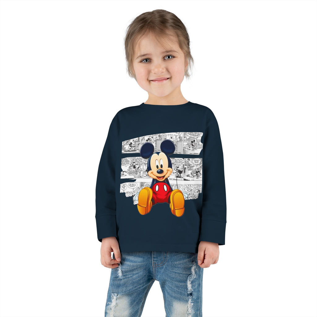 Mickey Mouse Toddler Long Sleeve Tee - Fun and Cozy Casual Wear