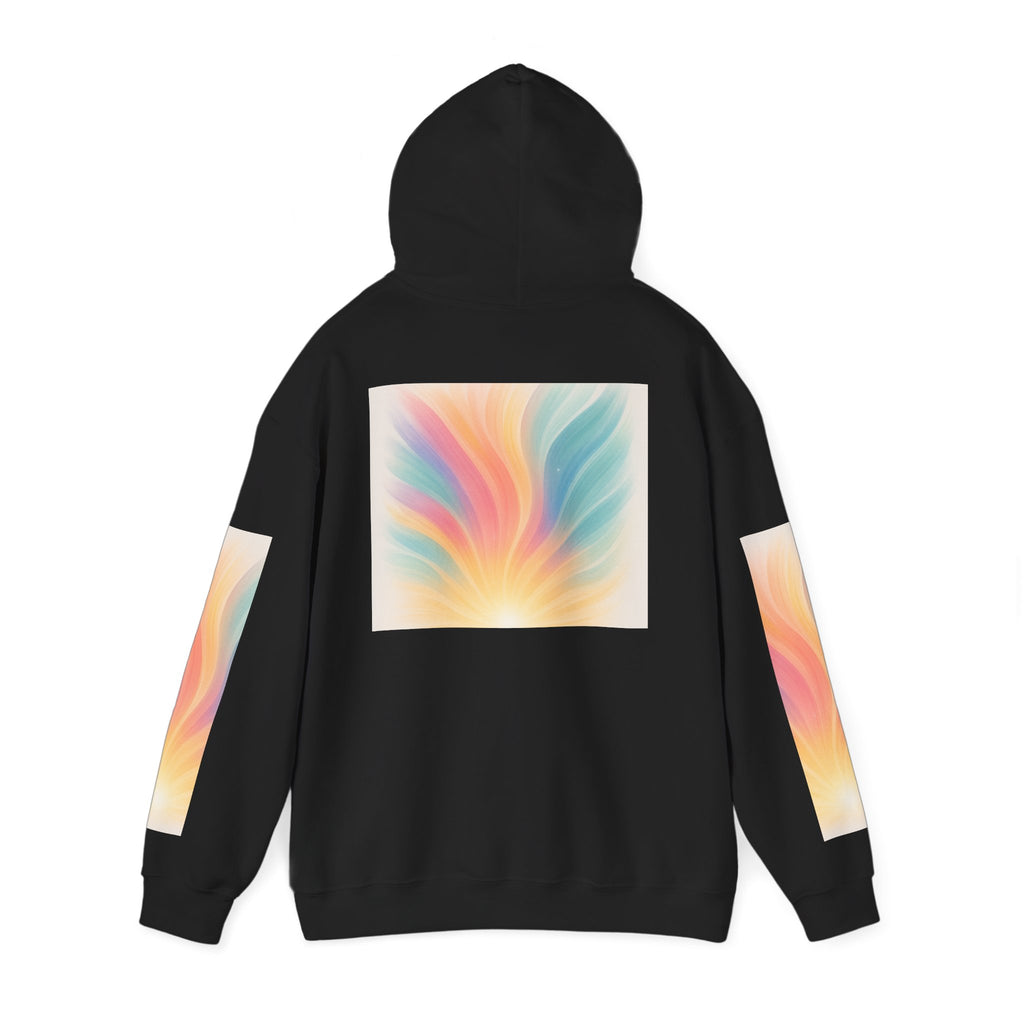 Vibrant Gradient Hooded Sweatshirt - Cozy Layer, Perfect for Casual Days, Gift for Art Lovers, Unisex Style, Spring Fashion, Everyday [...]