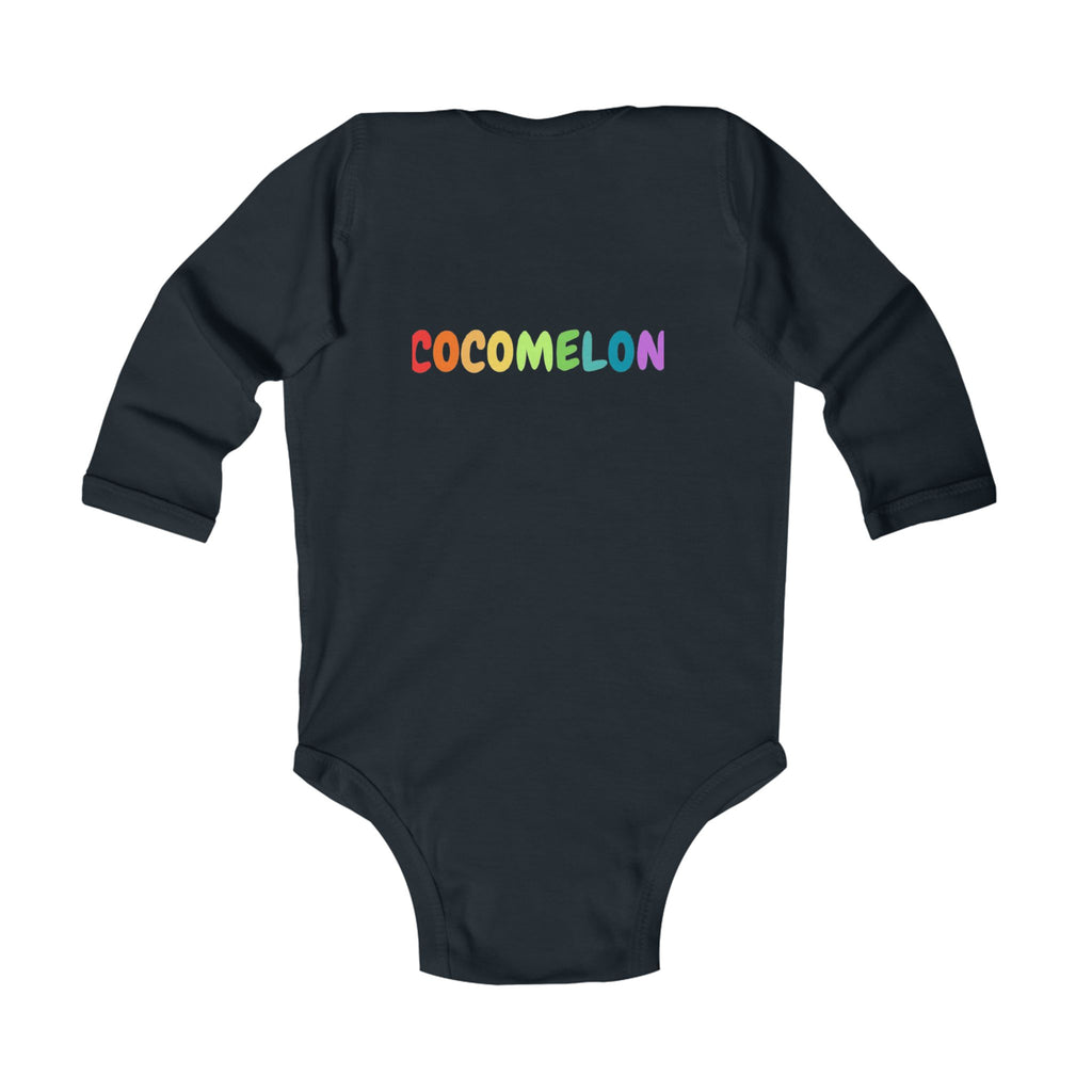 Cocomelon Infant Long Sleeve Bodysuit - Colorful Baby Onesie