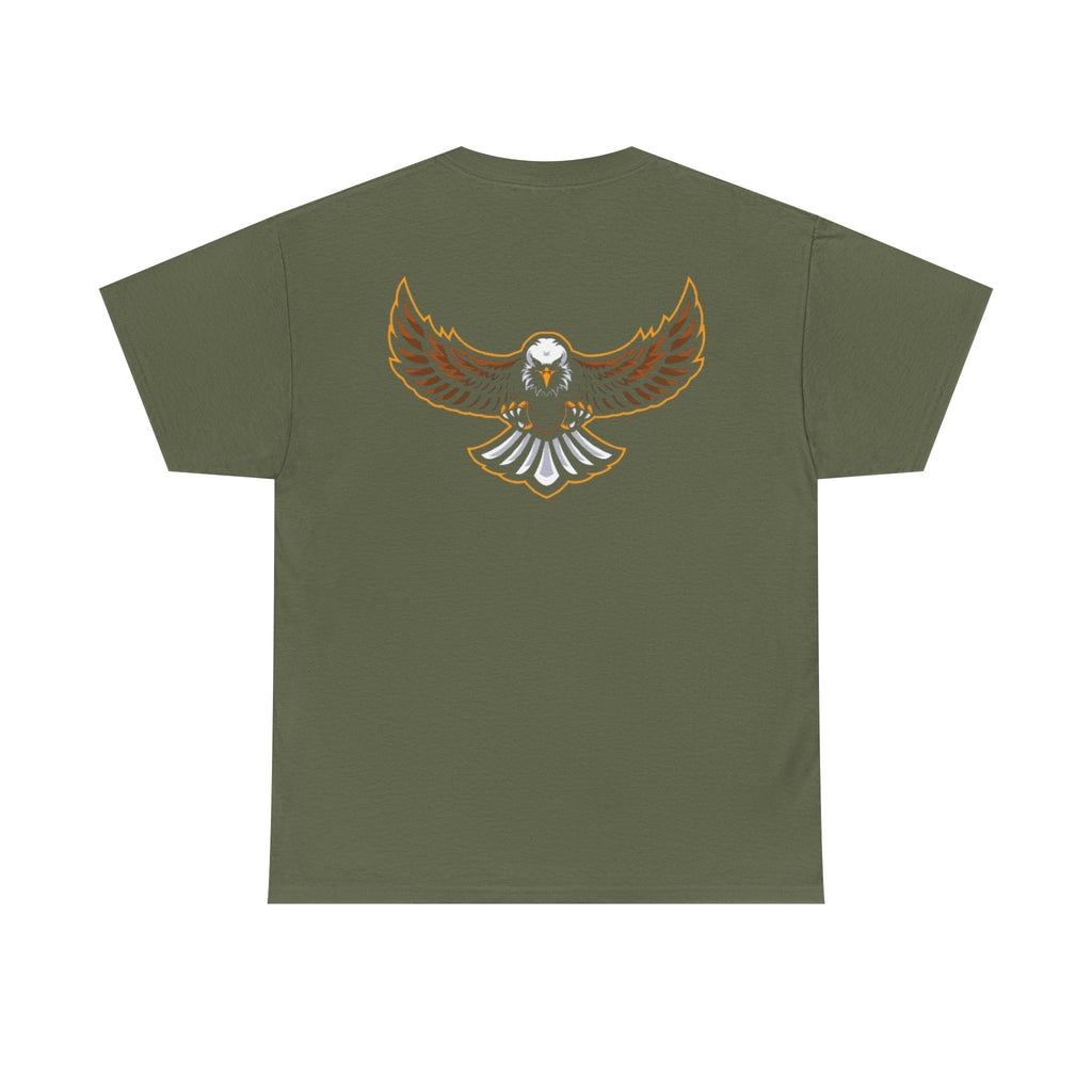 Eagle Graphic Unisex Heavy Cotton Tee - Lead The Sky