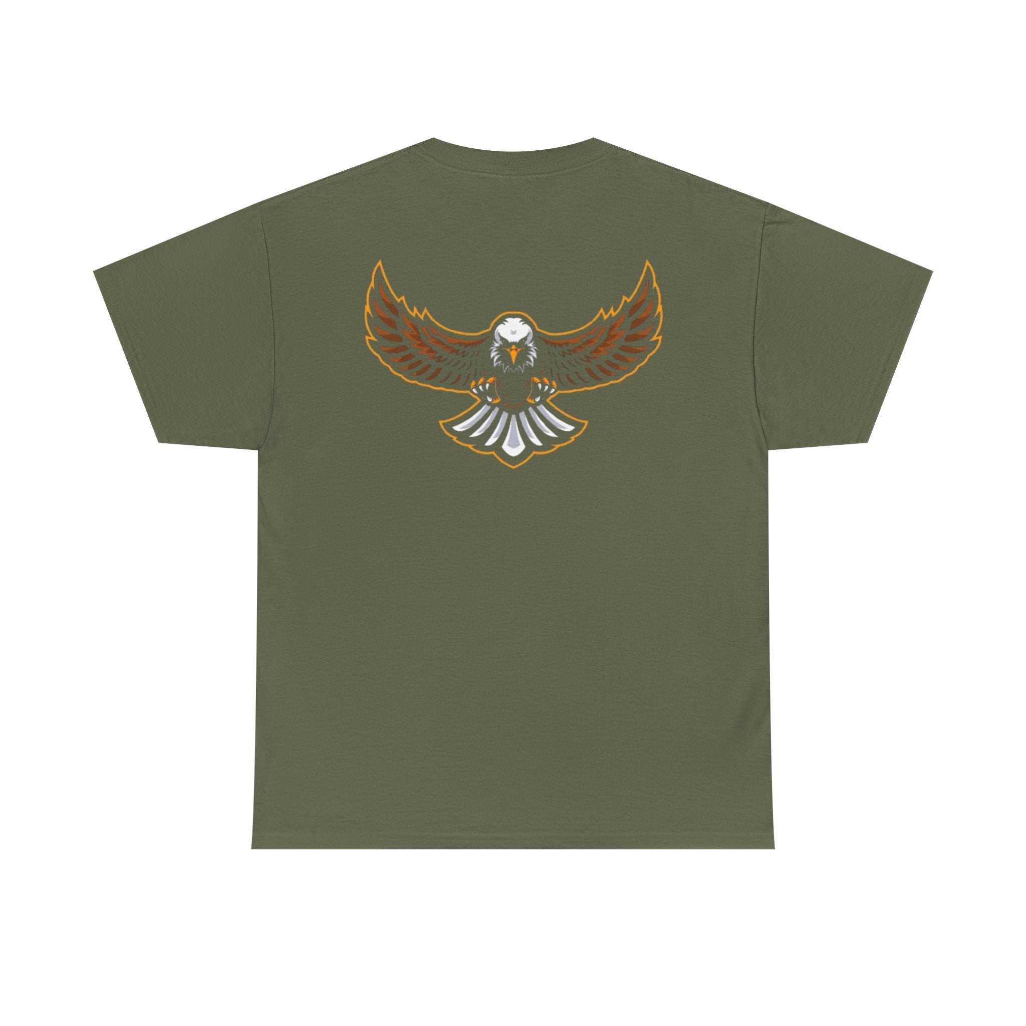 Eagle Graphic Unisex Heavy Cotton Tee - Lead The Sky